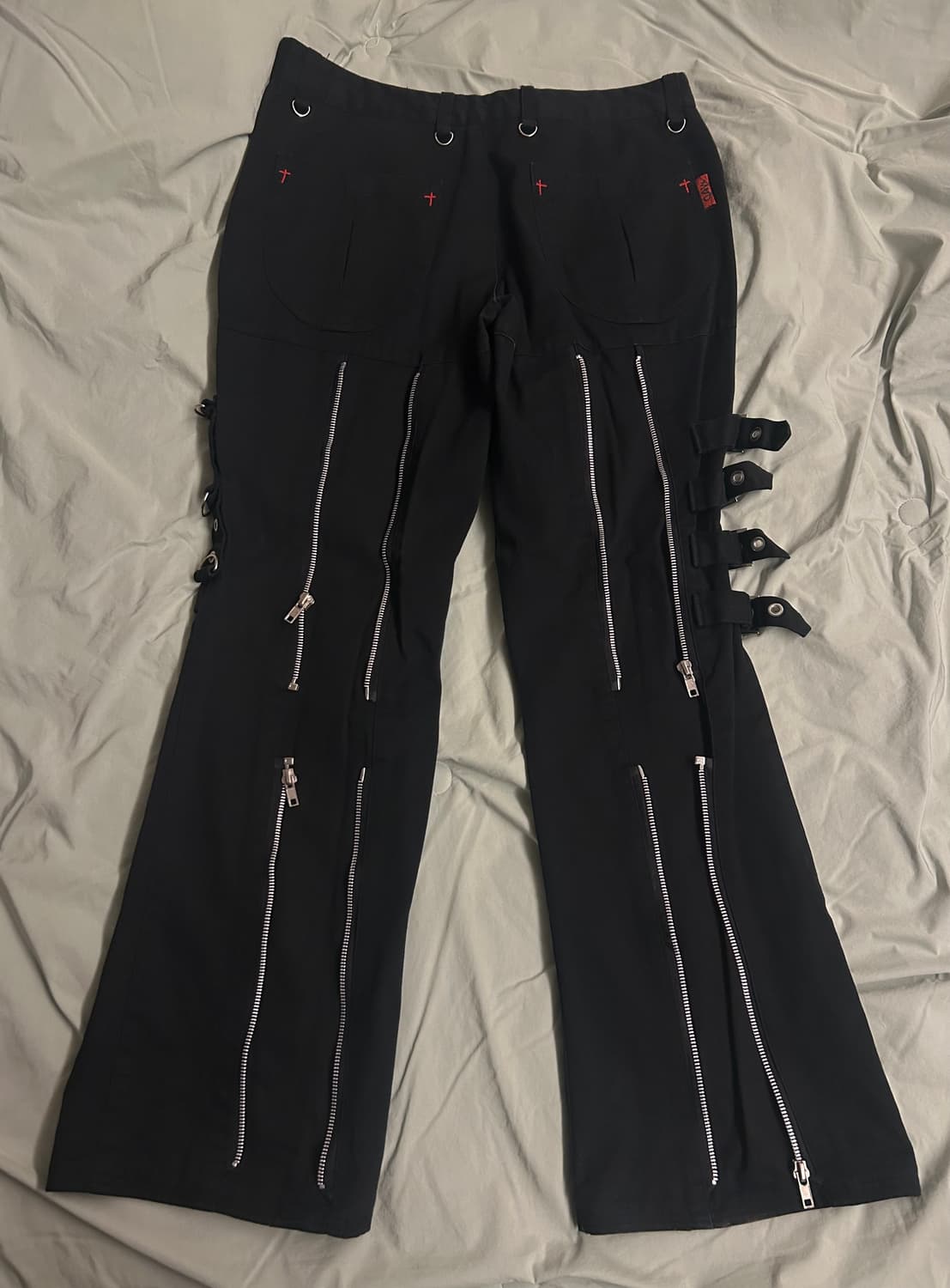 매드펑크 로우라이즈 부츠컷 팬츠 상품이미지2