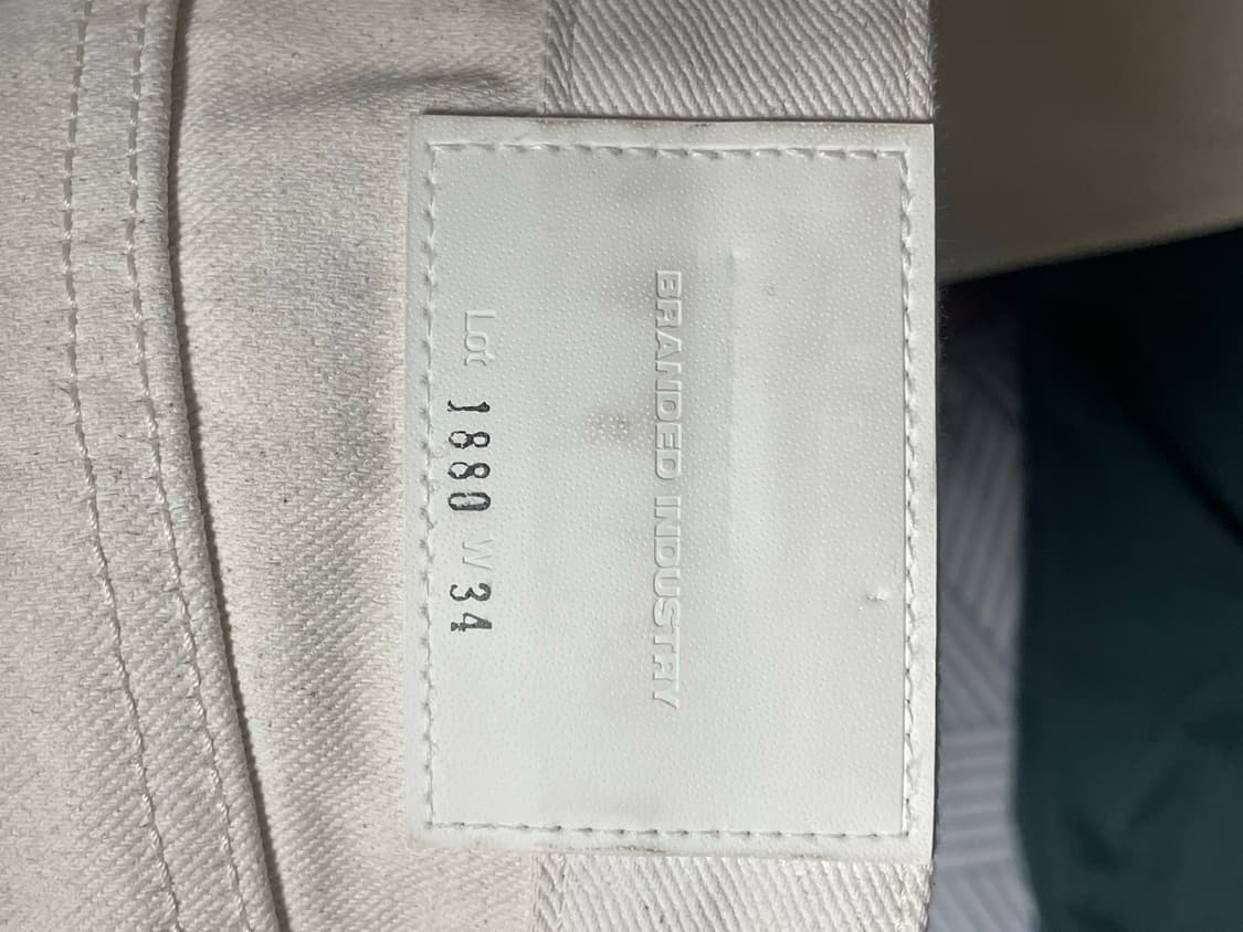 브랜디드 1880 PURE CREAM JEANS 상품이미지5