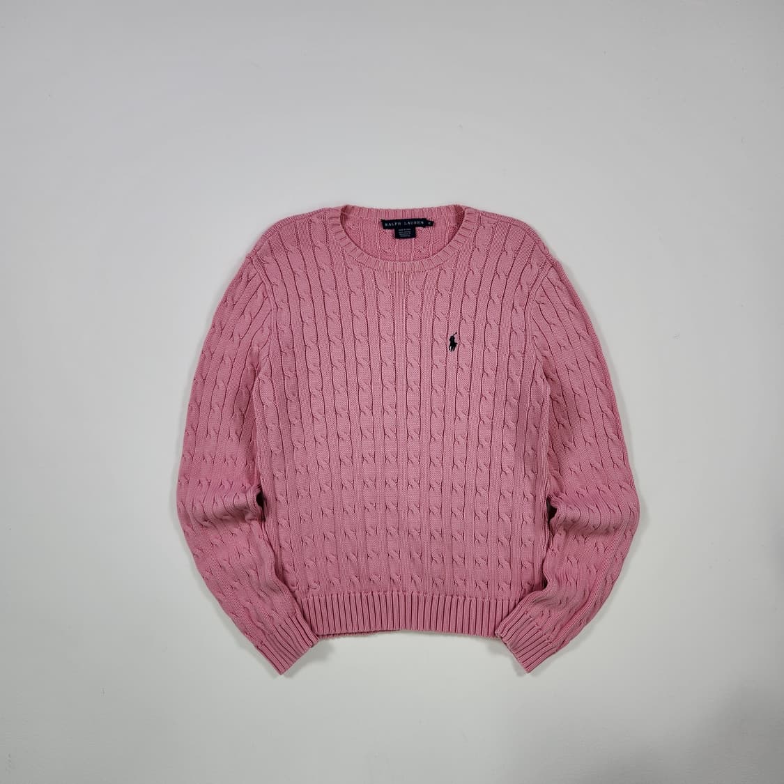 랄프로렌 케이블 니트 스웨터 상품이미지1
