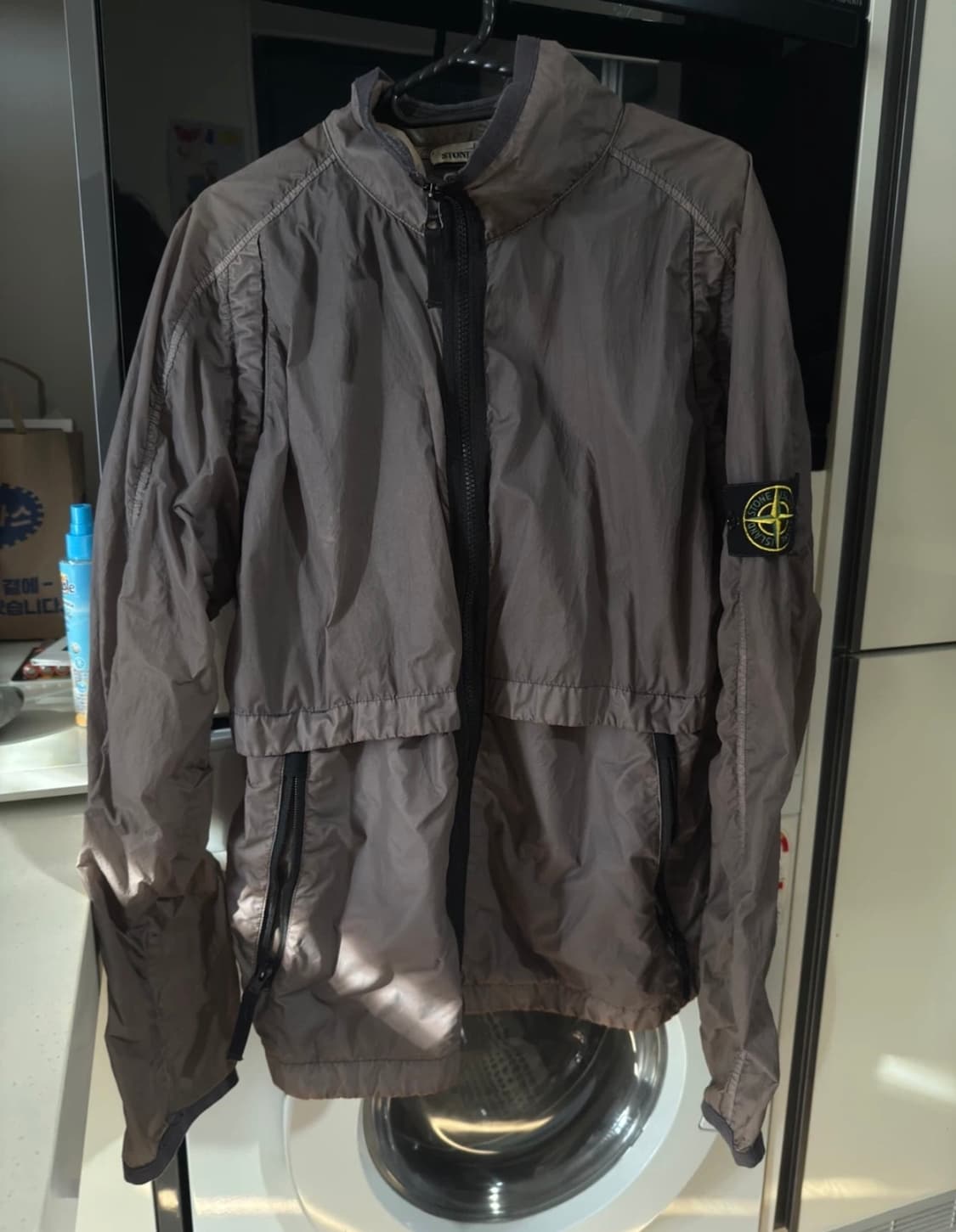 19ss 스톤아일랜드 라미벨루어 바람막이 상품이미지2