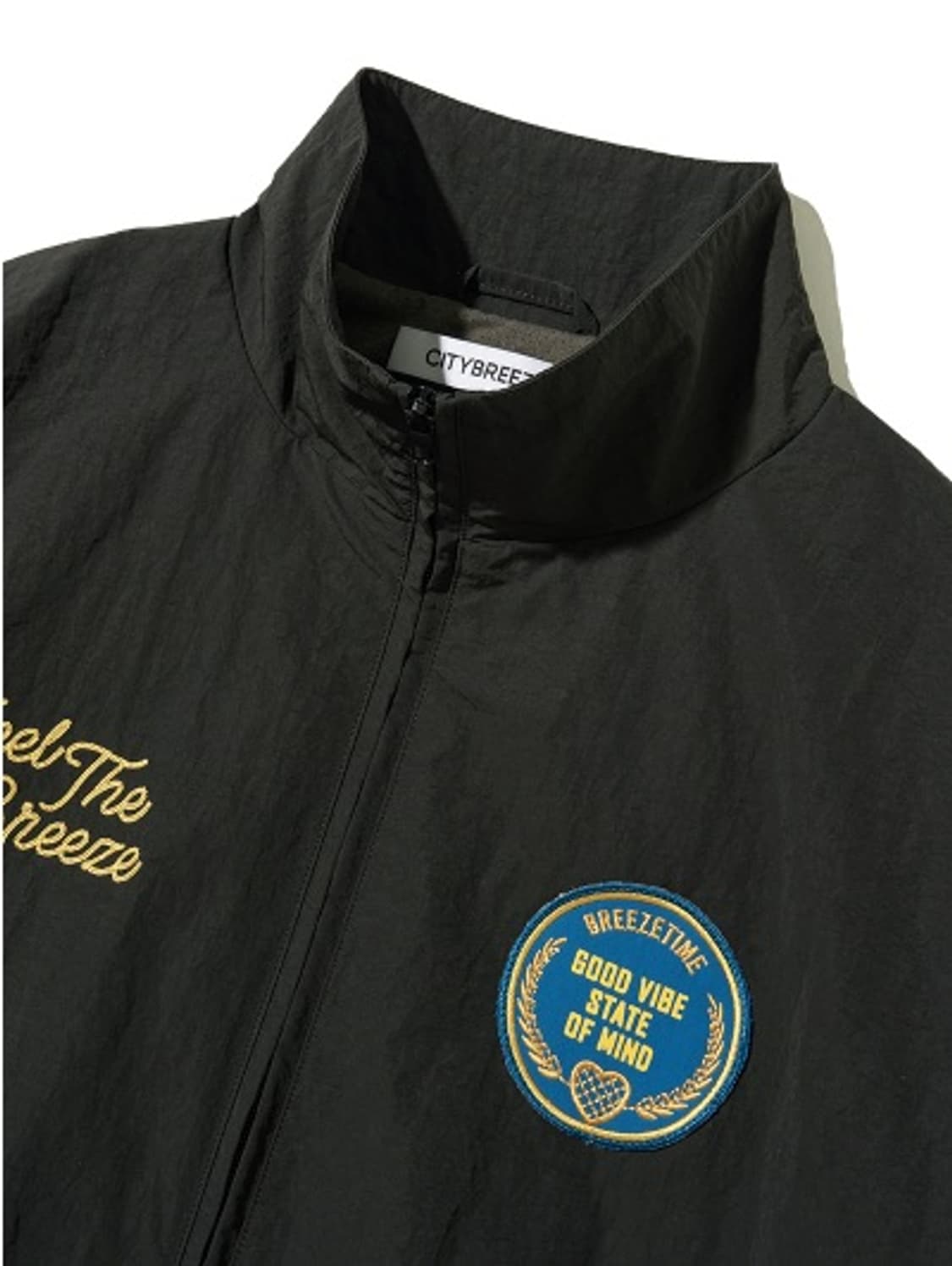 시티브리즈 로럴 트랙 집업 자켓 차콜 상품이미지5