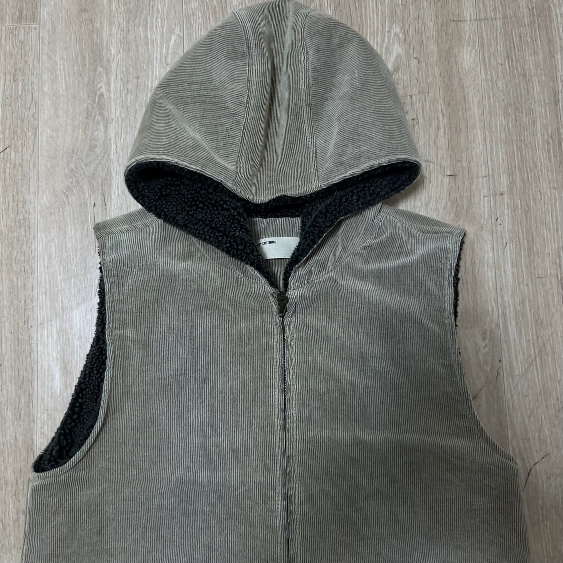 리바이스 여성 코듀로이 후드 조끼 베스트 L/100  상품이미지2