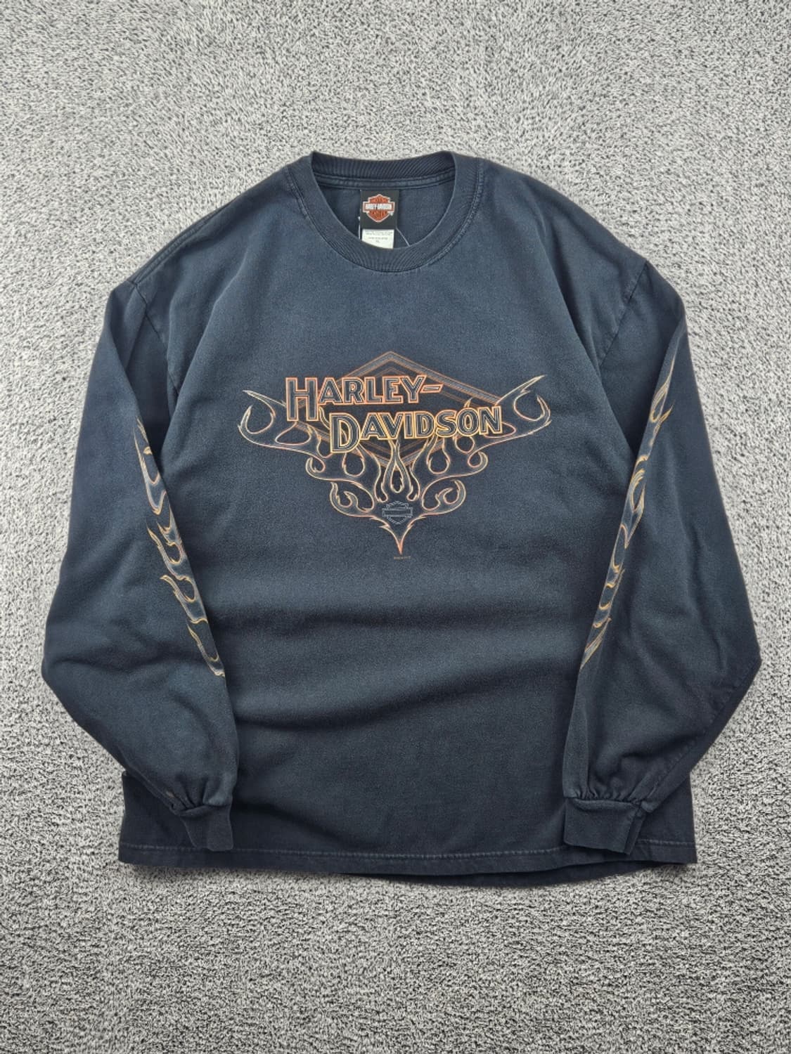USA 할리데이비슨 잭슨 홀 플레임 롱슬리브 ( XL ) / 11526 상품이미지3