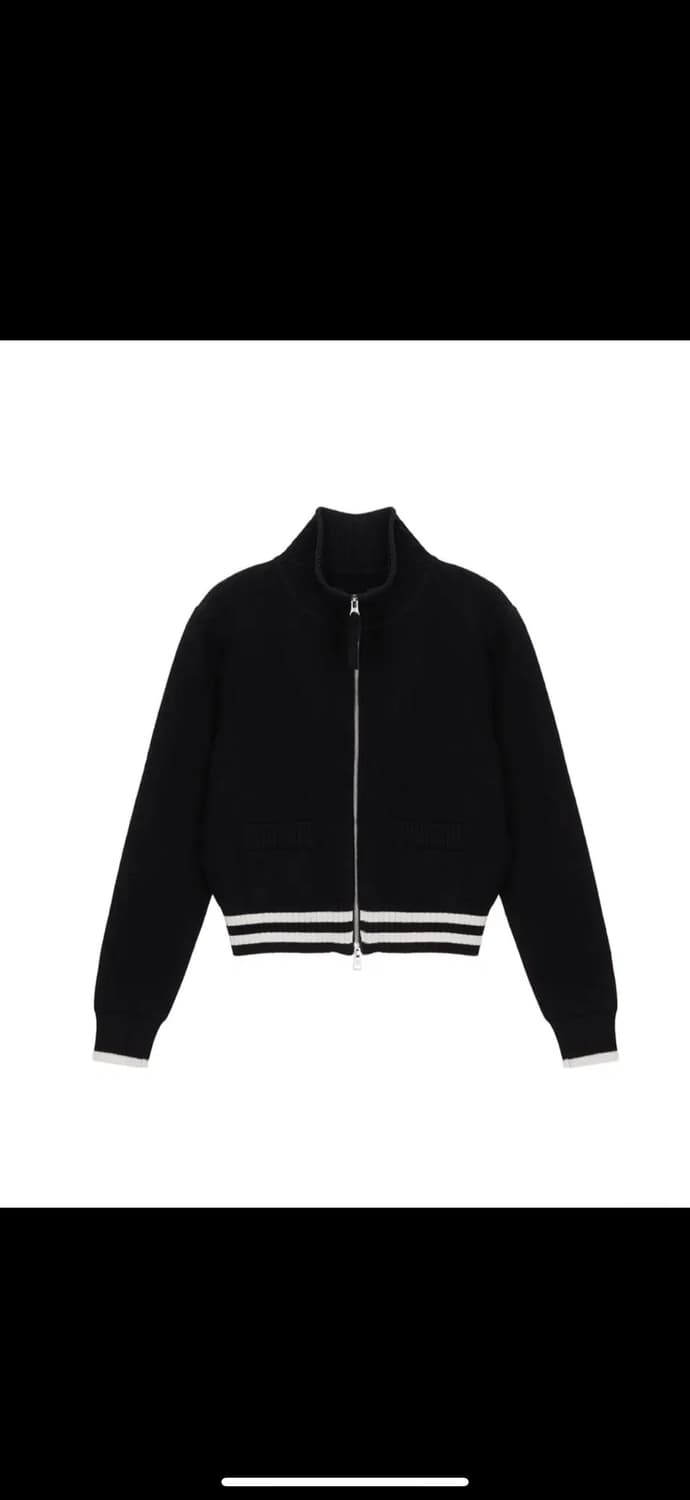 마뗑킴 니트집업 L 상품이미지2