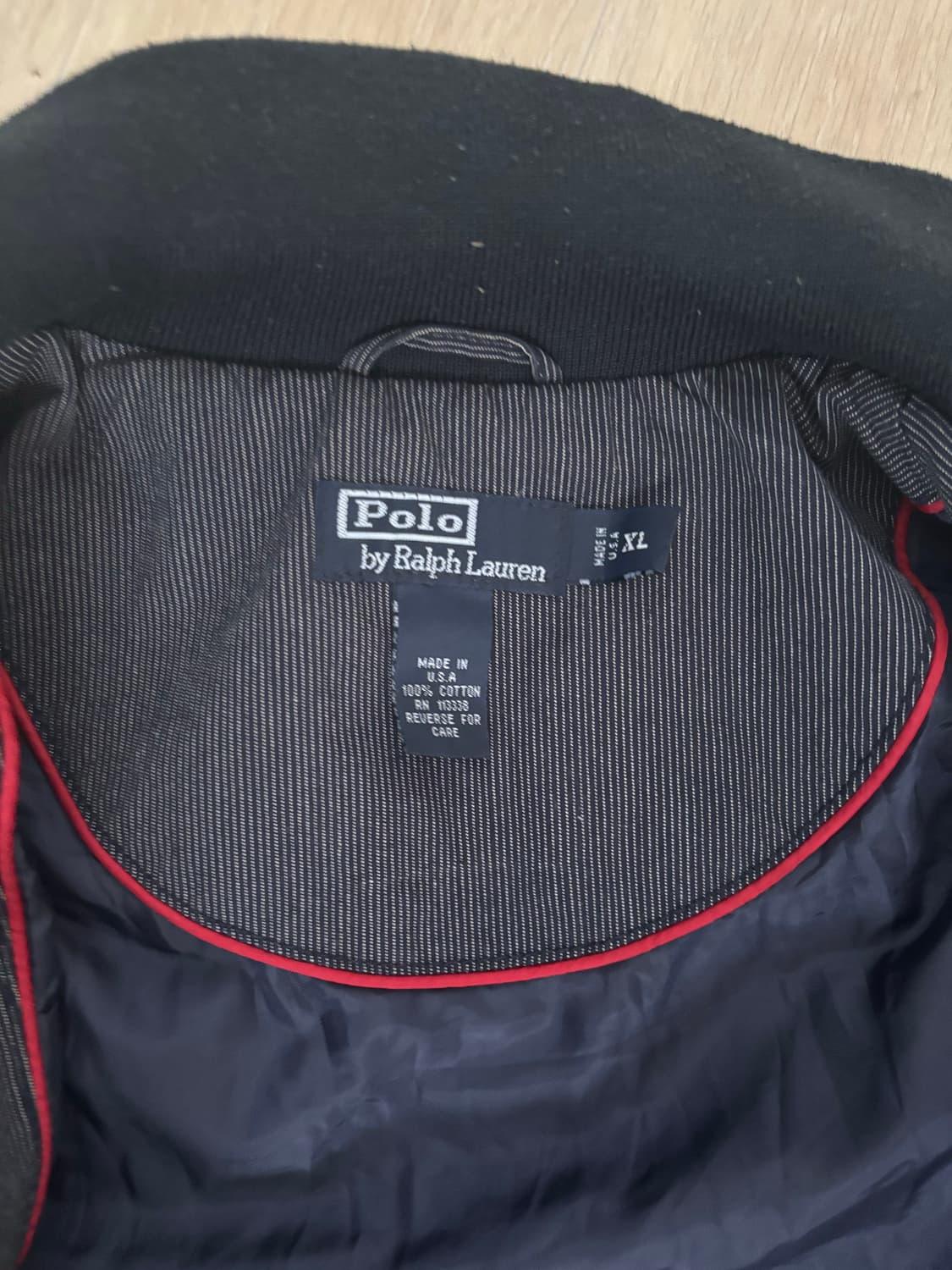 폴로 스트라이프자켓 판매합니다 상품이미지2