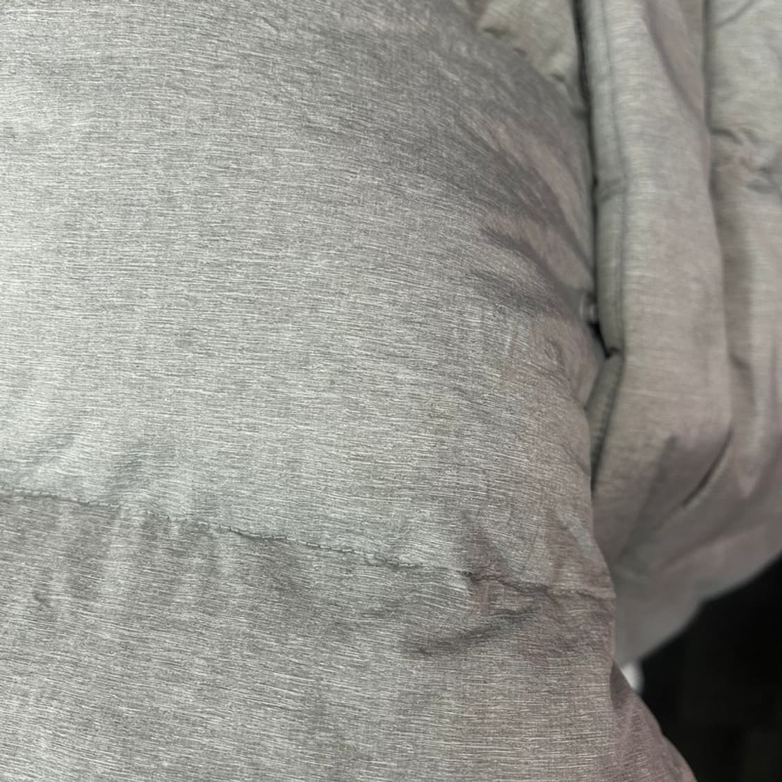 노스페이스 롱패딩 슈퍼 에어 다운 그레이 M 상품이미지8