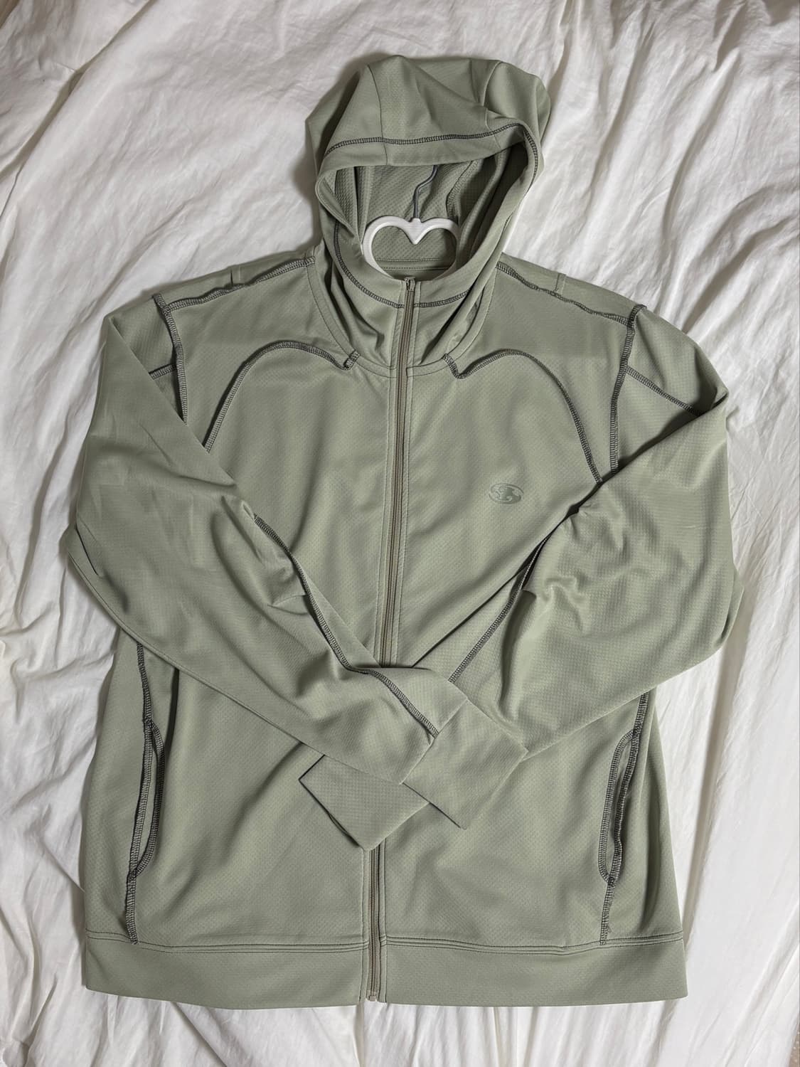 OVERLOCK MESH ZIP-UP 3사이즈 상품이미지2