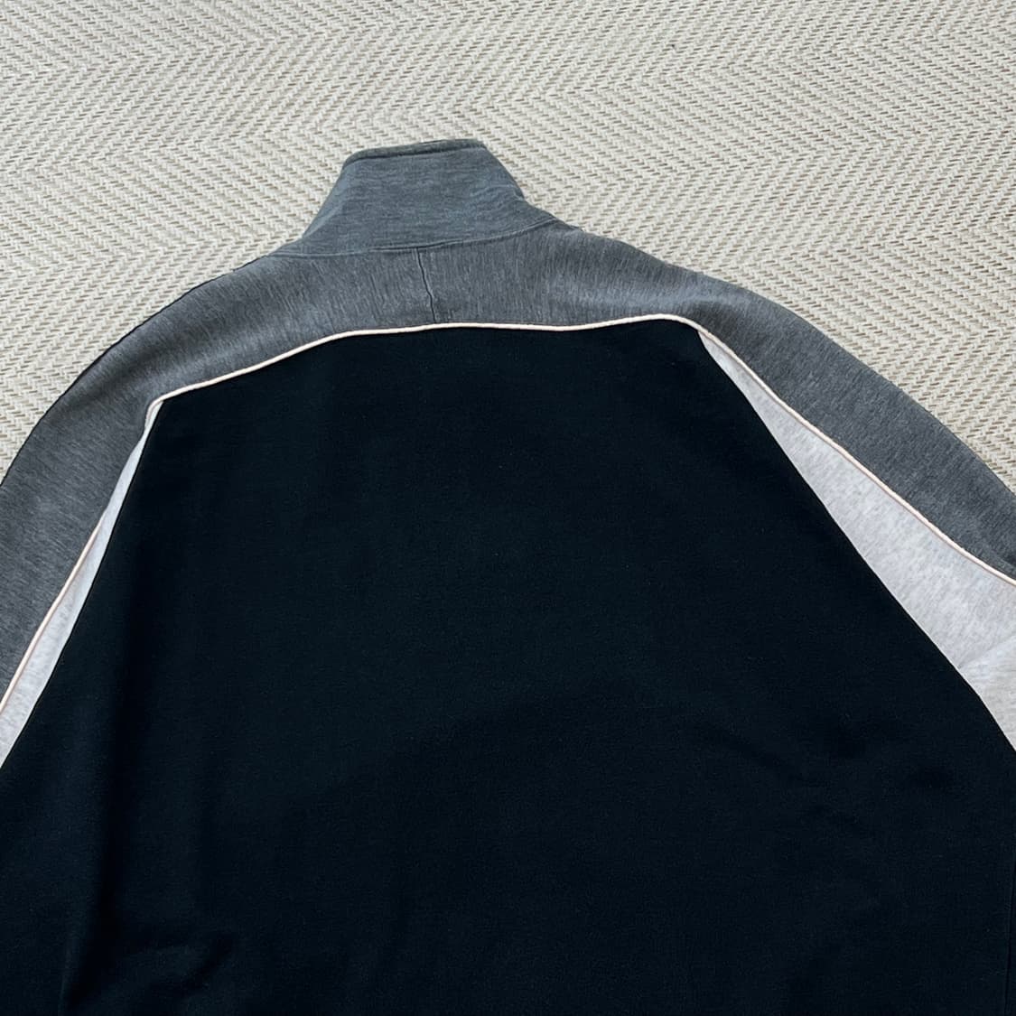 USA 챔피온 배색 하프 집업 맨투맨 r3274 상품이미지5