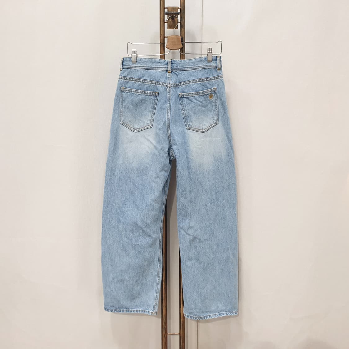 시아쥬 데님 와이드 팬츠 바지 (2사이즈) 상품이미지3