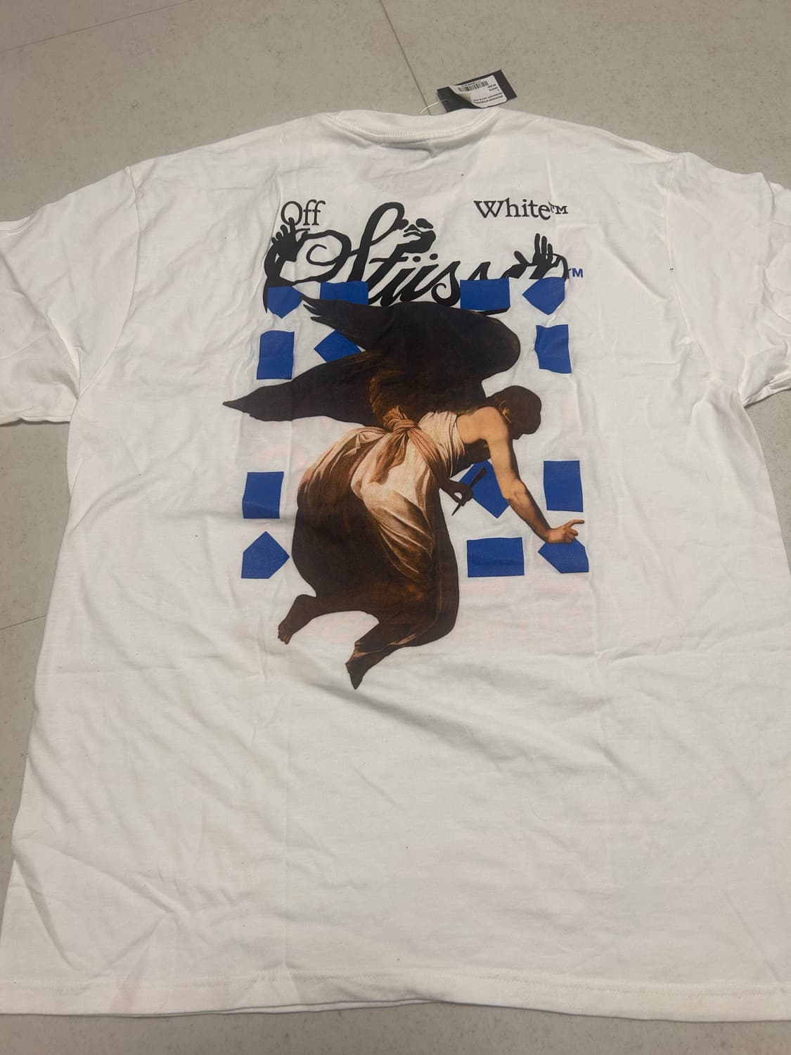 Stussy x Off-White 40 WT T-Shirt 상품이미지2