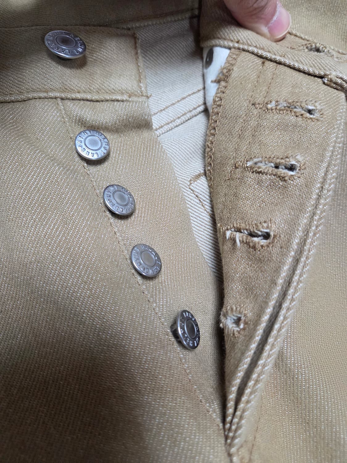 헬무트랭 베이지 데님 상품이미지2