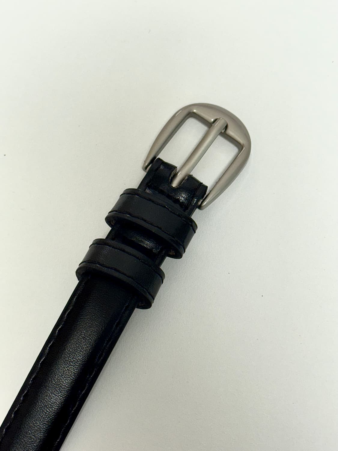 여성 소가죽 데일리 기본벨트 상품이미지5