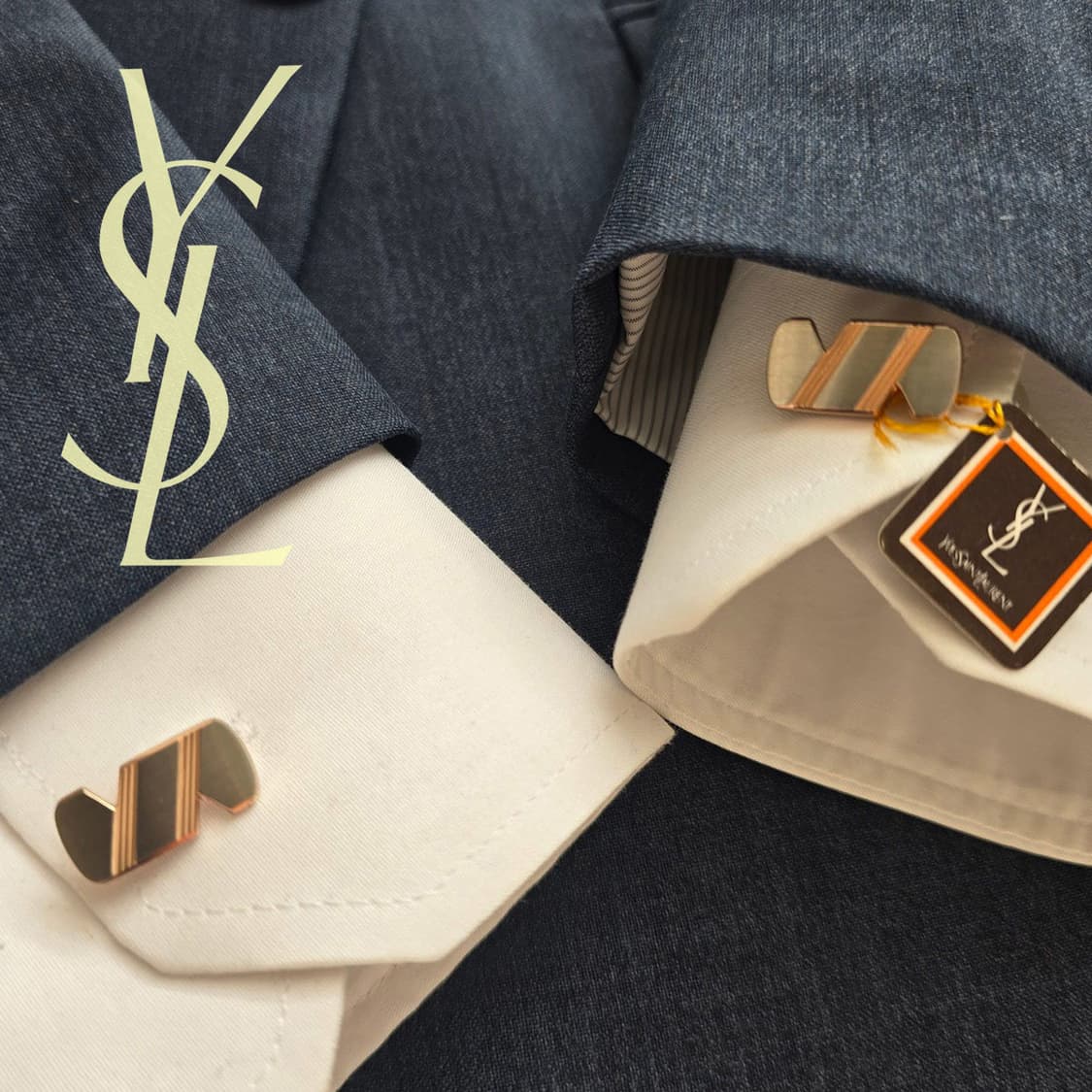 입생로랑 정품 명품 커프스 1.9cm  A+등급 J12
 상품이미지1