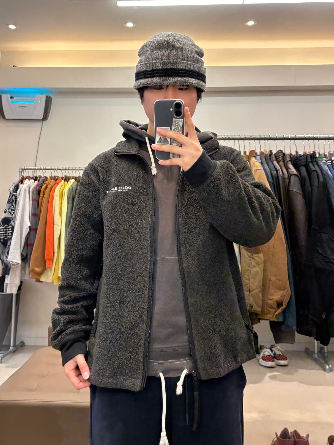 폴로 랄프로렌 스포츠 플리스 집업 상품이미지8