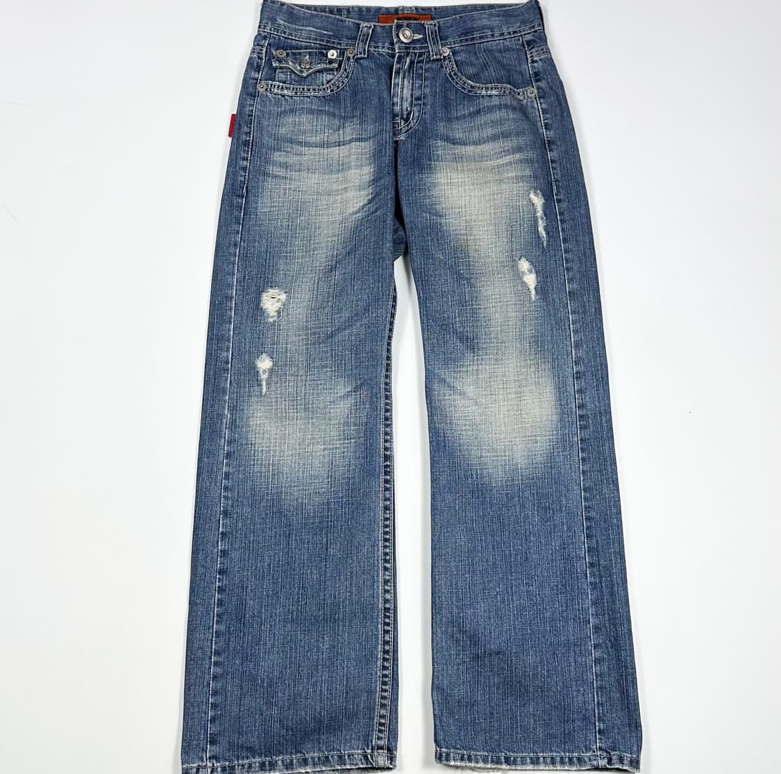 28 VTG 빈티지 와이드핏 카펜터 워싱 데님팬츠 상품이미지2