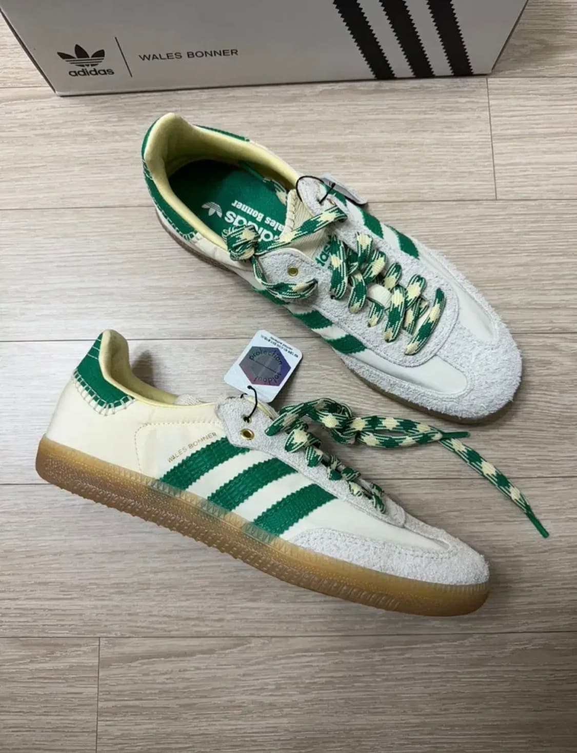 [245] 아디다스 X 웨일스보너 삼바 그린 상품이미지3