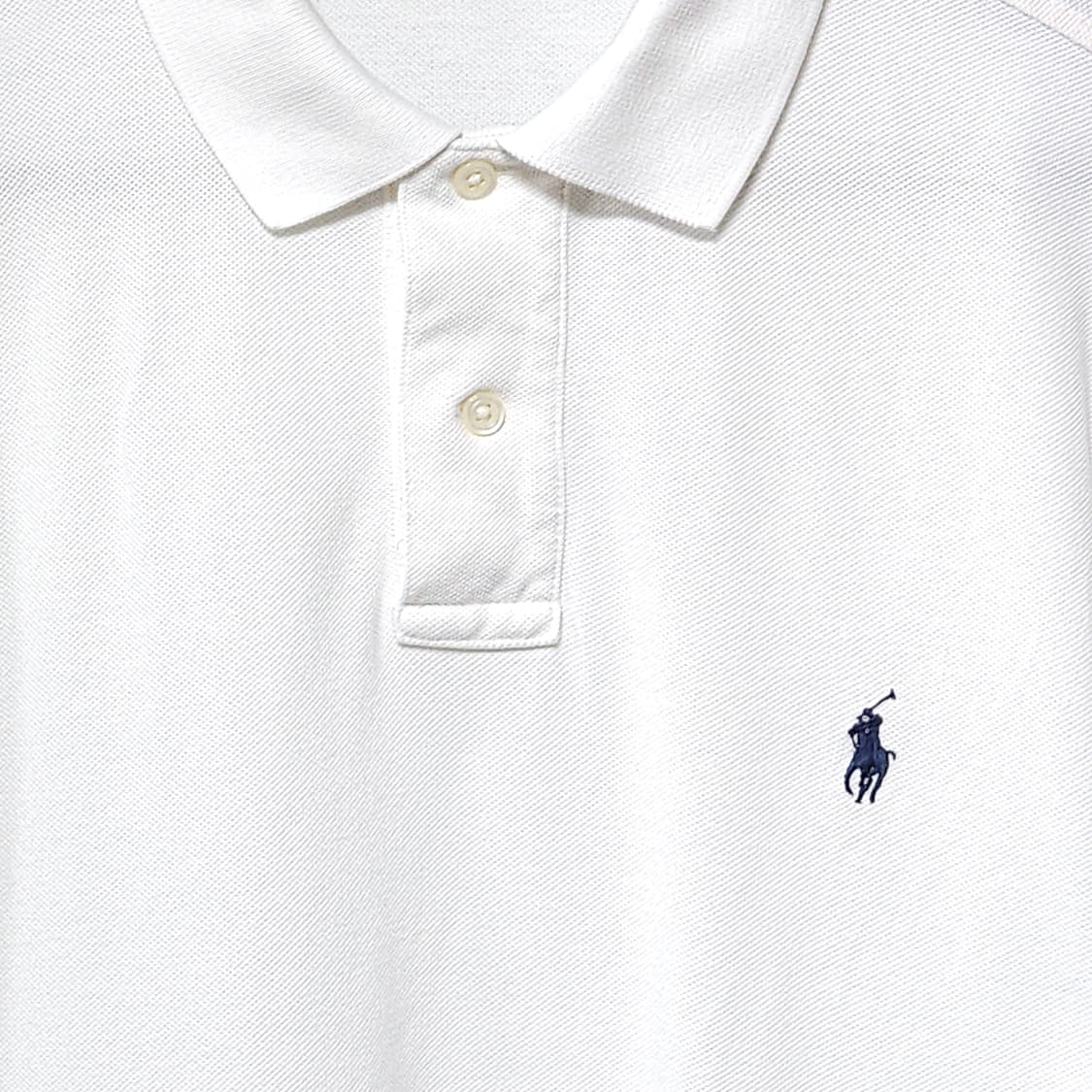POLO 폴로 화이트 반팔 카라티 남성100 상품이미지2