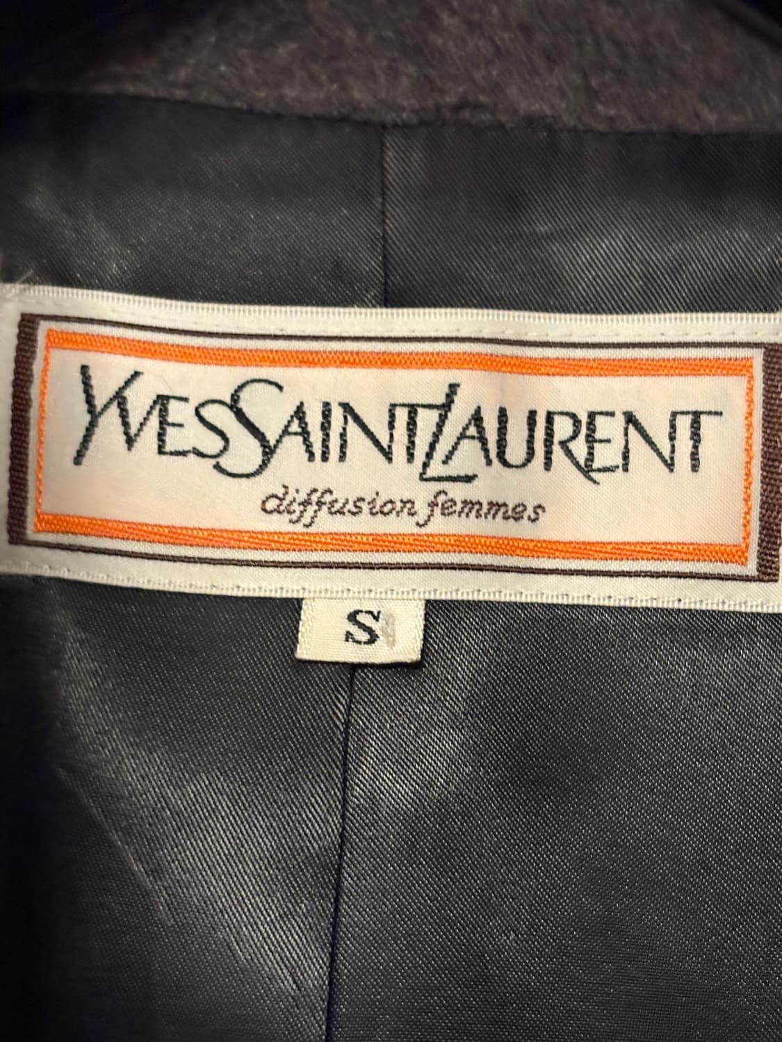 생로랑 울 더블 코트 상품이미지4