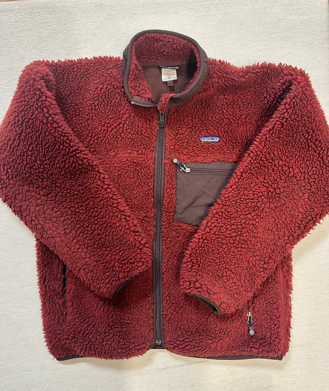 (M) 파타고니아 빈티지 딥파일 버건디 상품이미지2