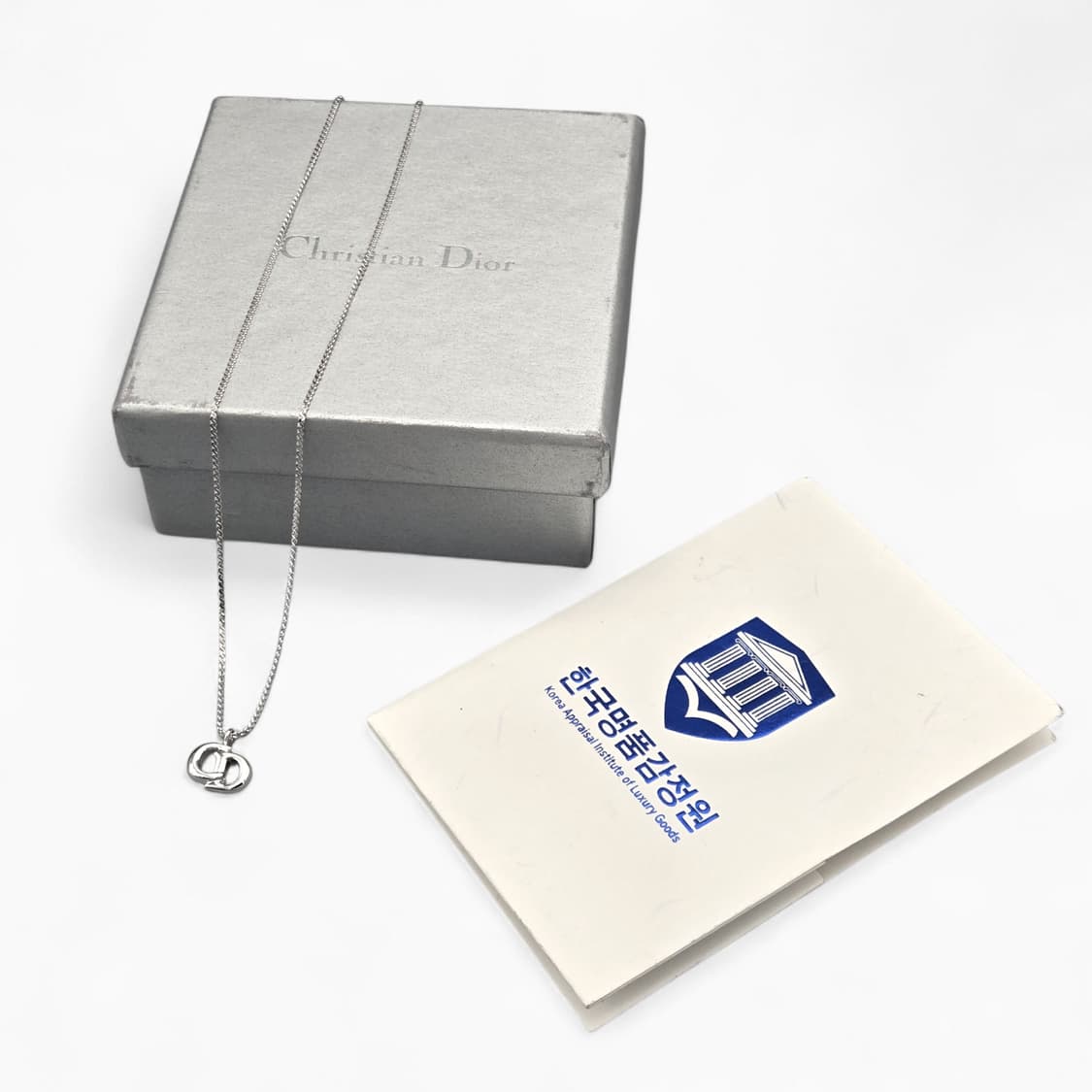 디올 스몰 CD 로고 목걸이 상품이미지2