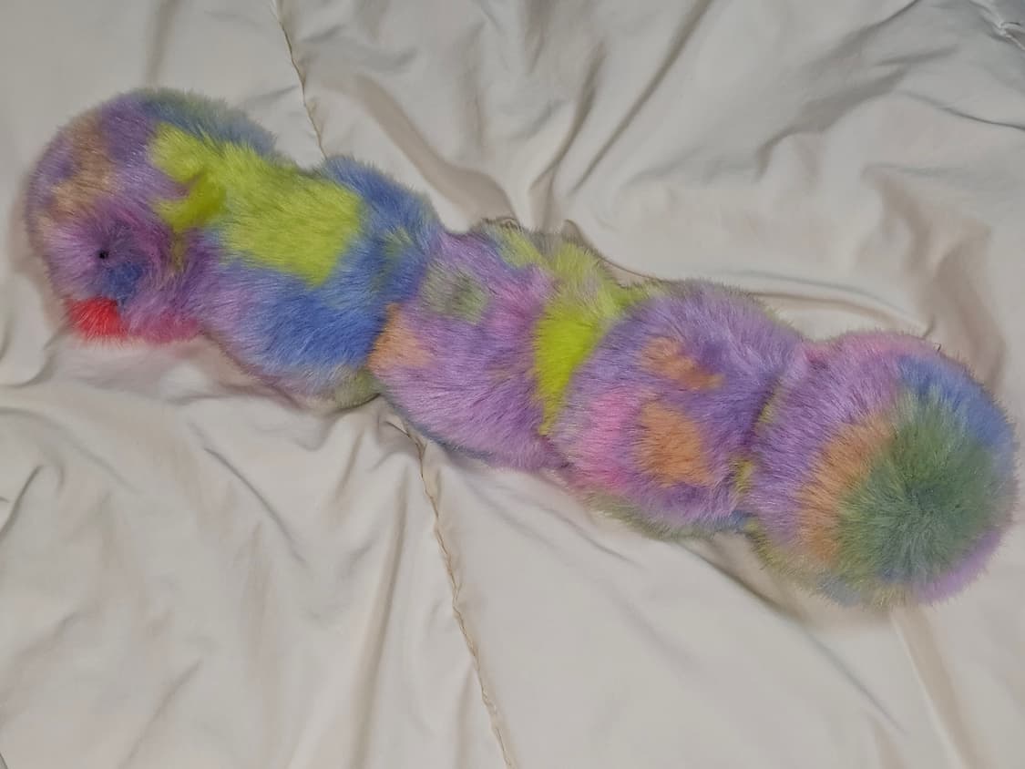 꾸물 애벌레 손목쿠션 5동그라미 팝니다 상품이미지3