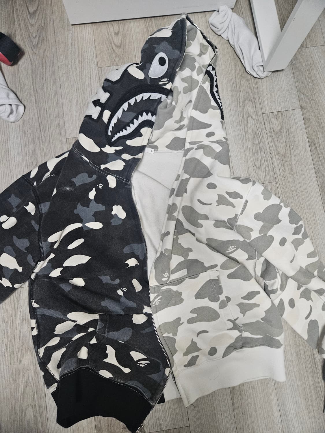 베이프 후드집업 상품이미지1