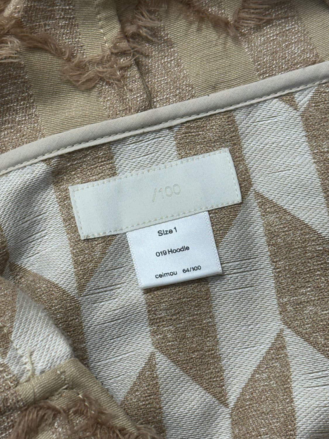 세이모우 019 후드집업 1 사이즈 상품이미지3