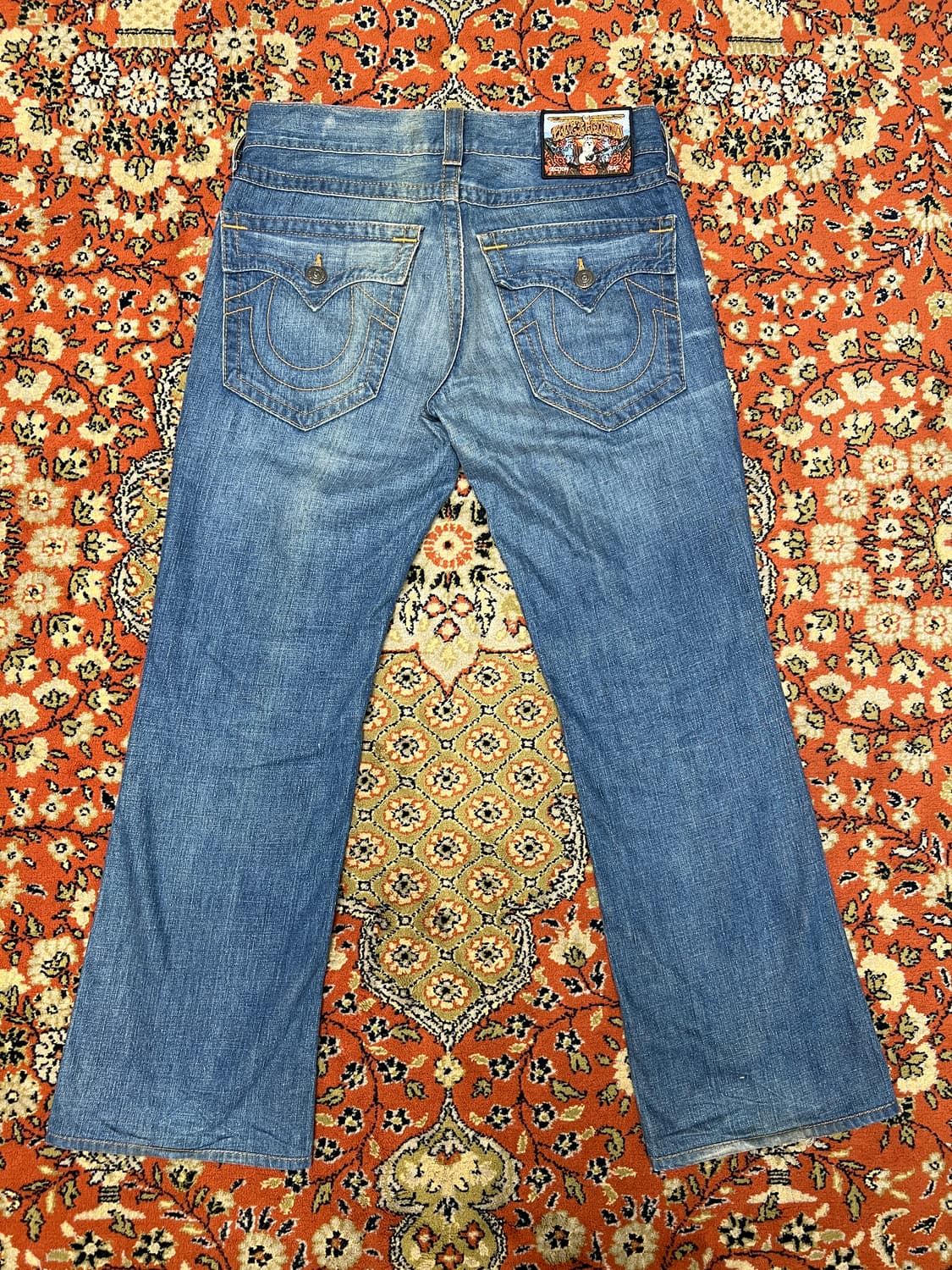 [31] 트루릴리전 부츠컷 데님 팬츠 라이트블루 상품이미지2