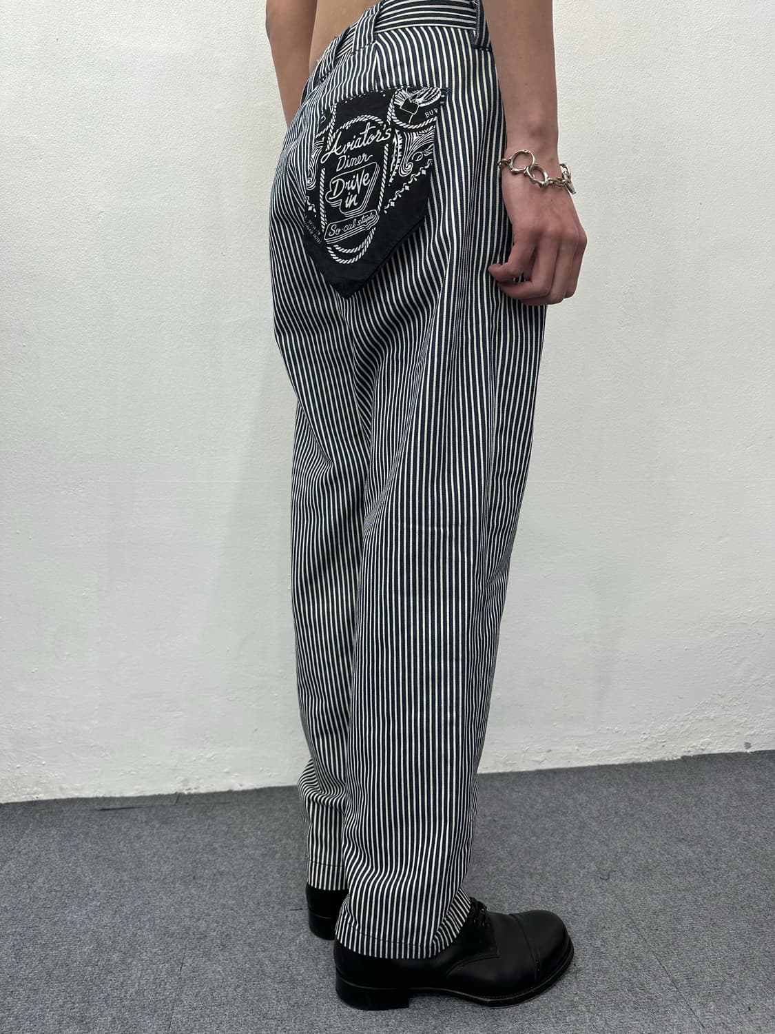 AVIREX Stripe Work Pants 상품이미지2