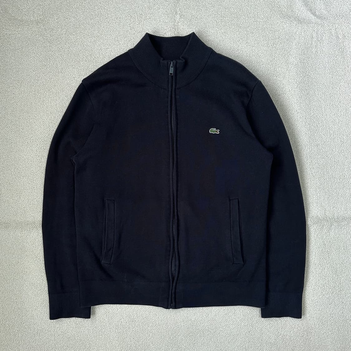 라코스테 하이넥 집업 가디건 상품이미지2