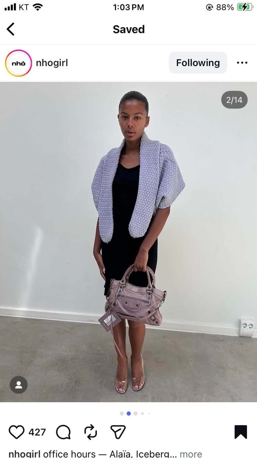 발렌시아가 모터백 데이 호보백 Balenciaga day hobo bag 상품이미지9