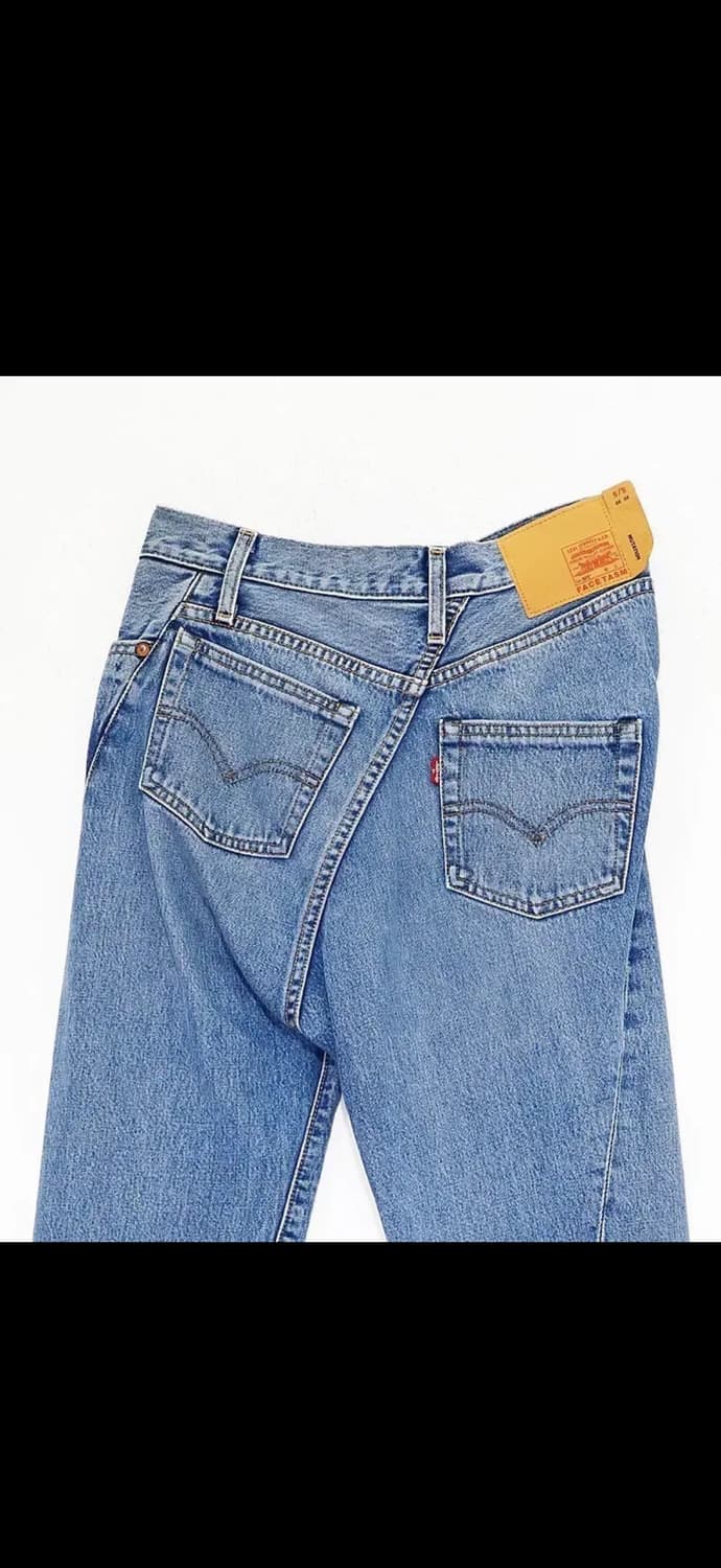 파세타즘 X 리바이스 콜라보레이션 트위스트 인디고 팬츠 5 사이즈 상품이미지4