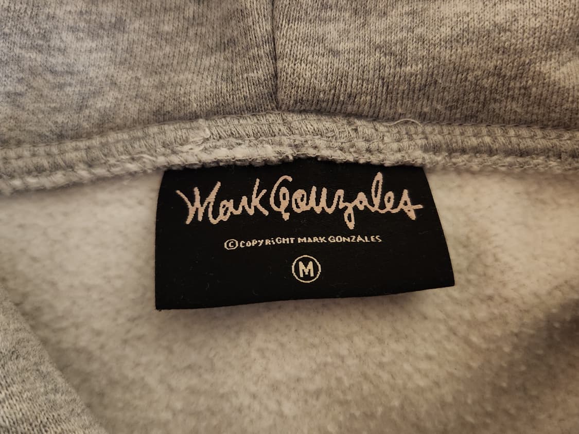 마크곤잘레스 로고 후드티 그레이 M 상품이미지3