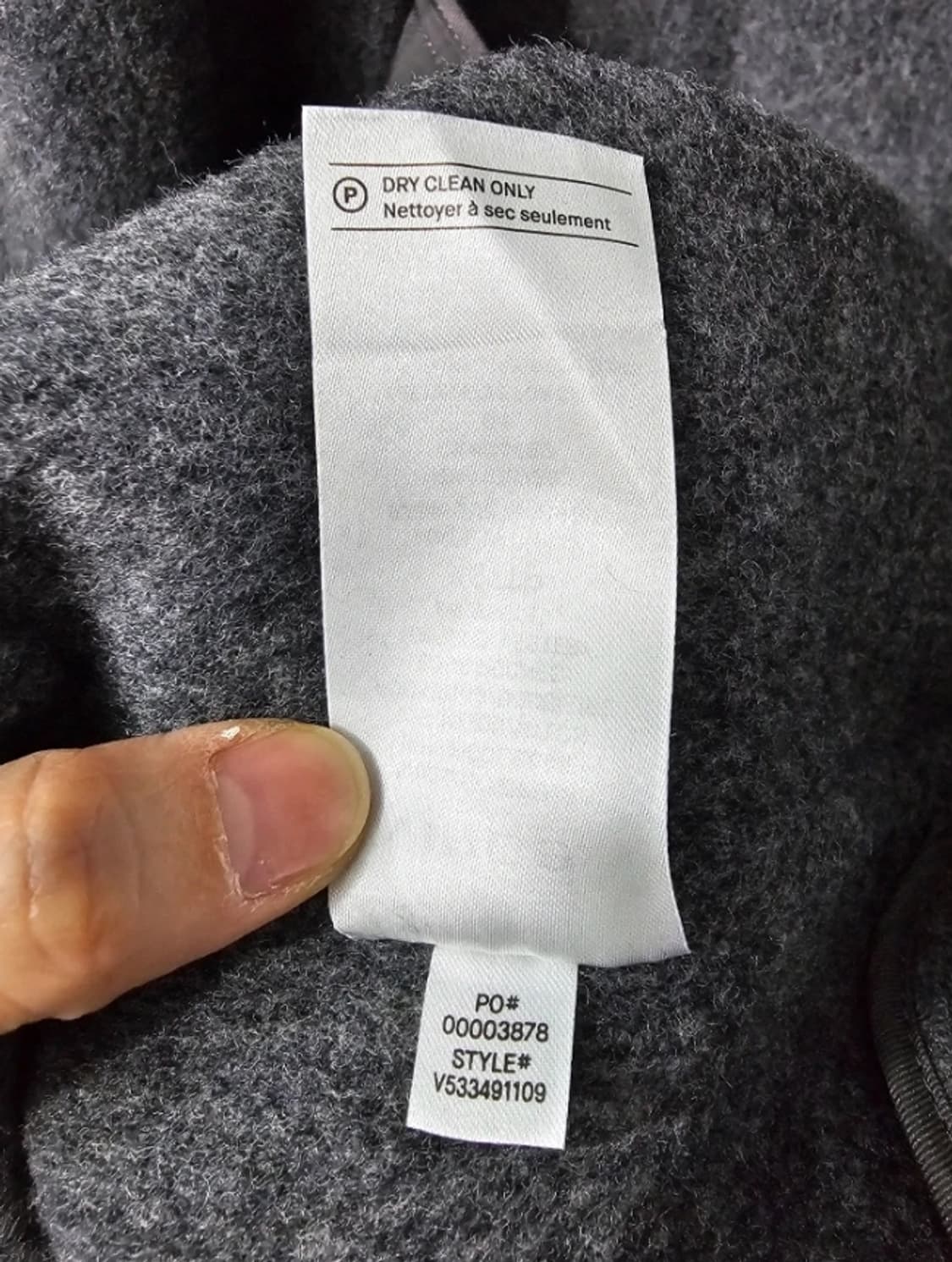 한섬 빈스 Vince 롱 코트 ~FREE 상품이미지9