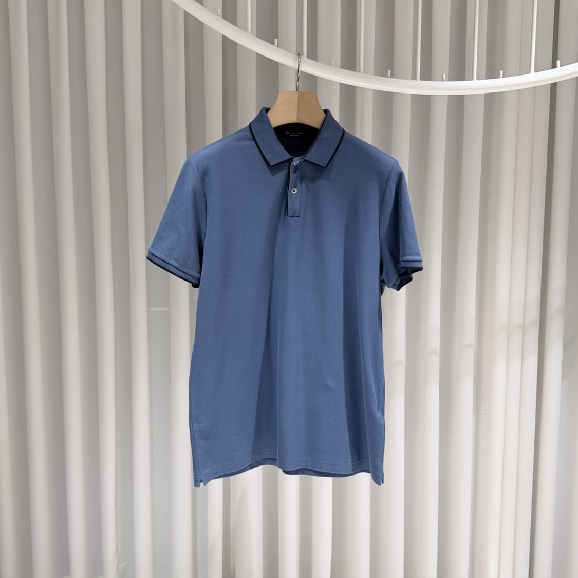 (A+/L) / 로로피아나 브렌트우드 폴로 폴로 카라 반팔 티셔츠 상품이미지1