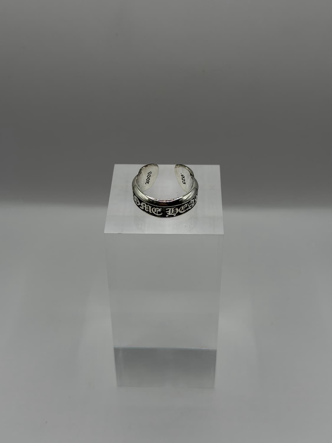 크롬하츠 반지 판매합니다. [말발굽 링][스크롤 라벨링 S] 상품이미지1