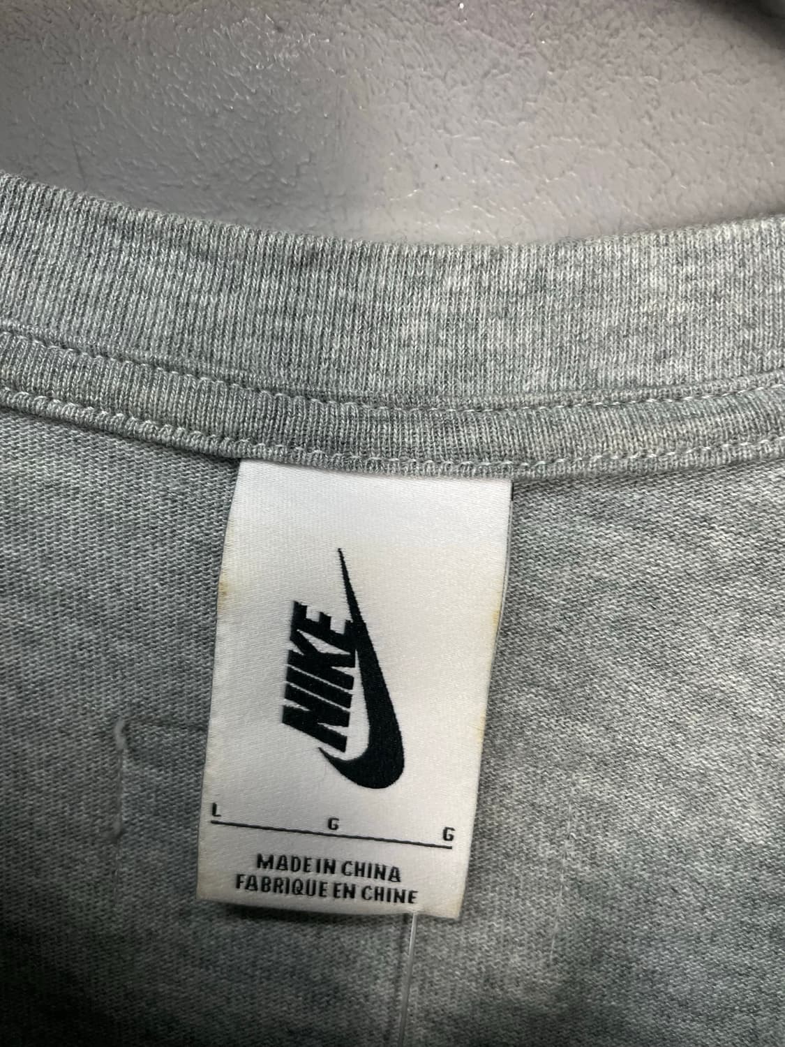 나이키 x 피어오브갓 웜업 그레이 반팔 H1695 상품이미지6