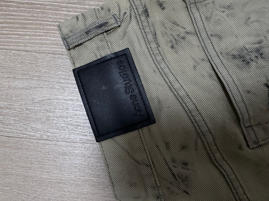 Acne Studios Yellow Denim 상품이미지6