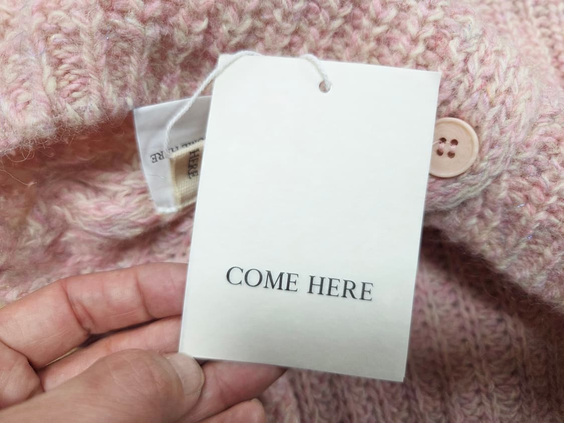 컴히얼(COME HERE) 보네뒷단추 투웨이니트 55-66 새상품 상품이미지8