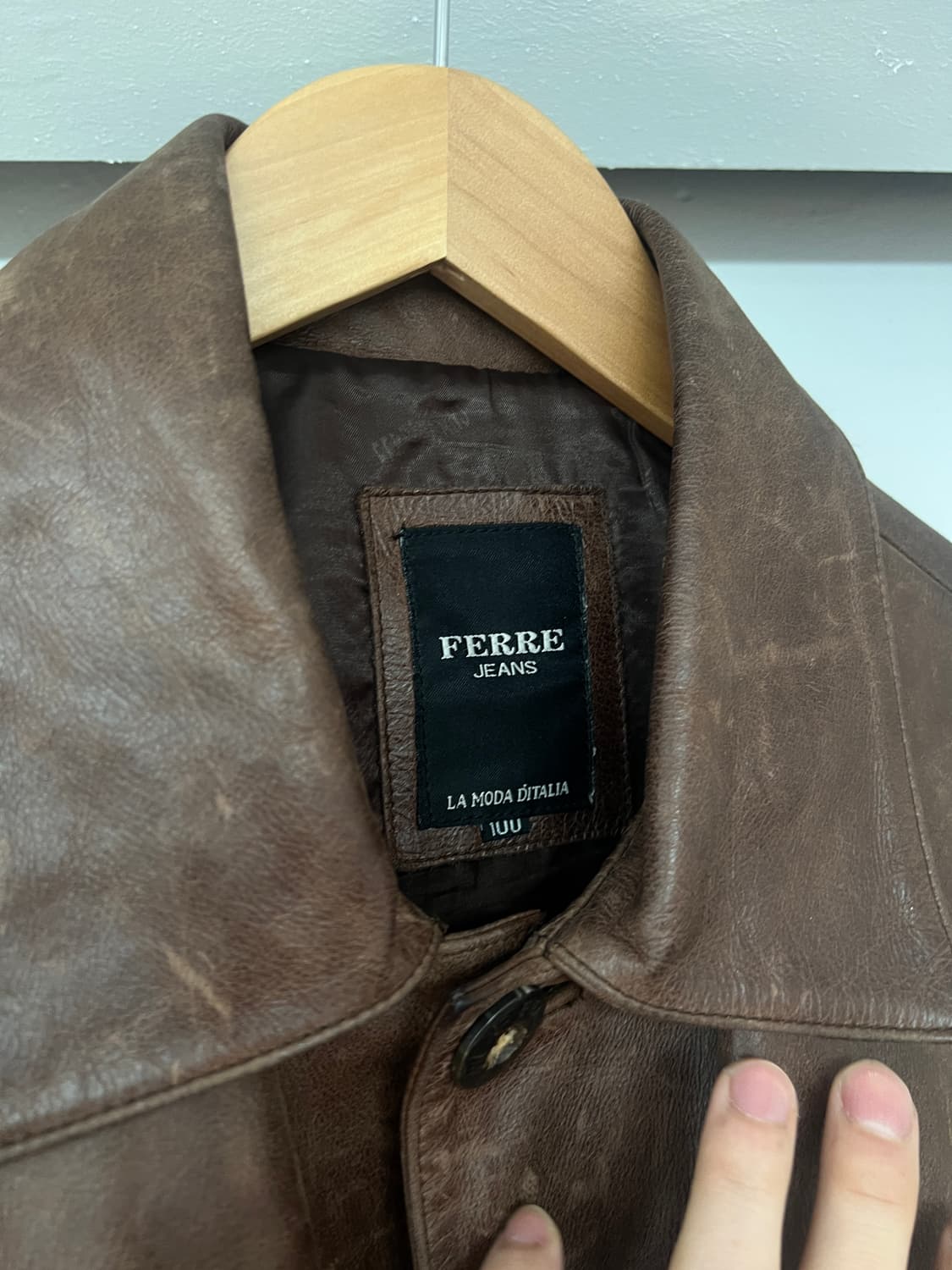 지안프랑코 페레 레더코트 상품이미지2