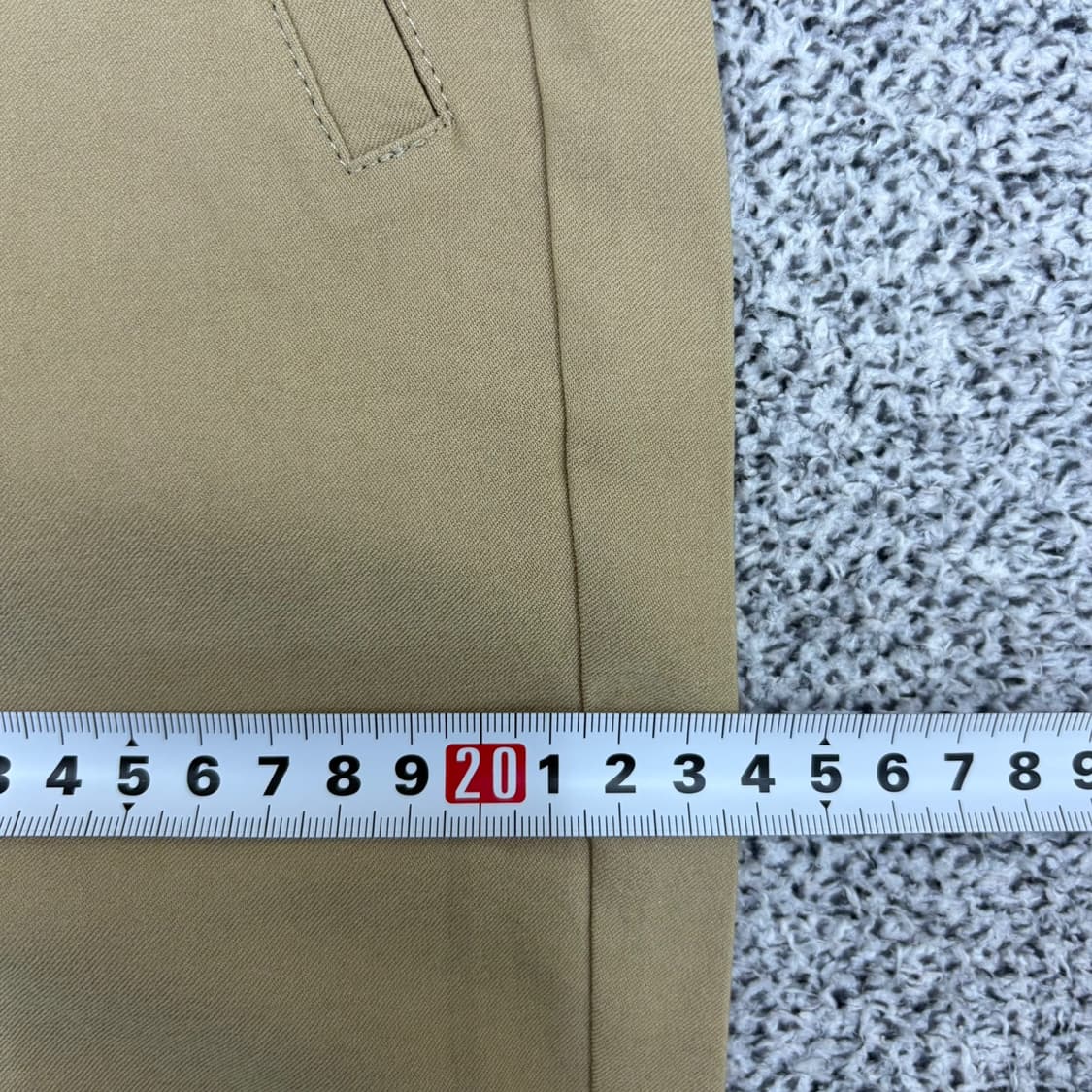 66 새상품 에쎄 밴딩 스판 바지 0602J2 상품이미지6