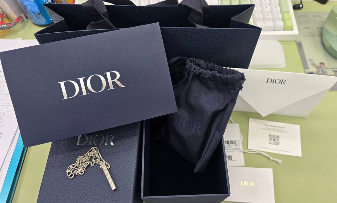 디올 까나쥬 펜던트 목걸이 상품이미지1