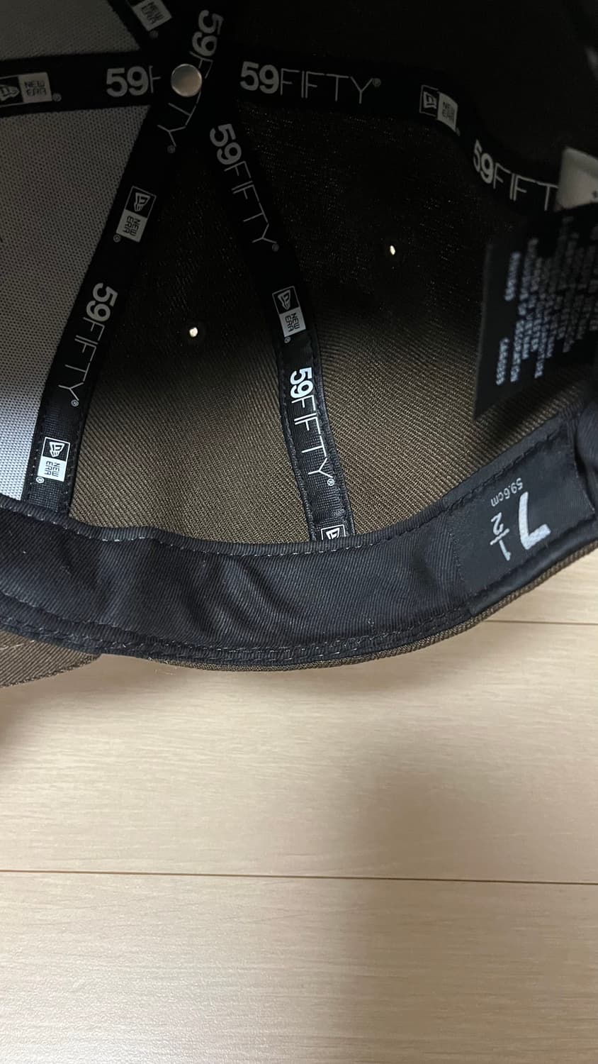 MLB 뉴욕 양키스 베이직 사이즈캡 월넛 712(59.6cm) 상품이미지9