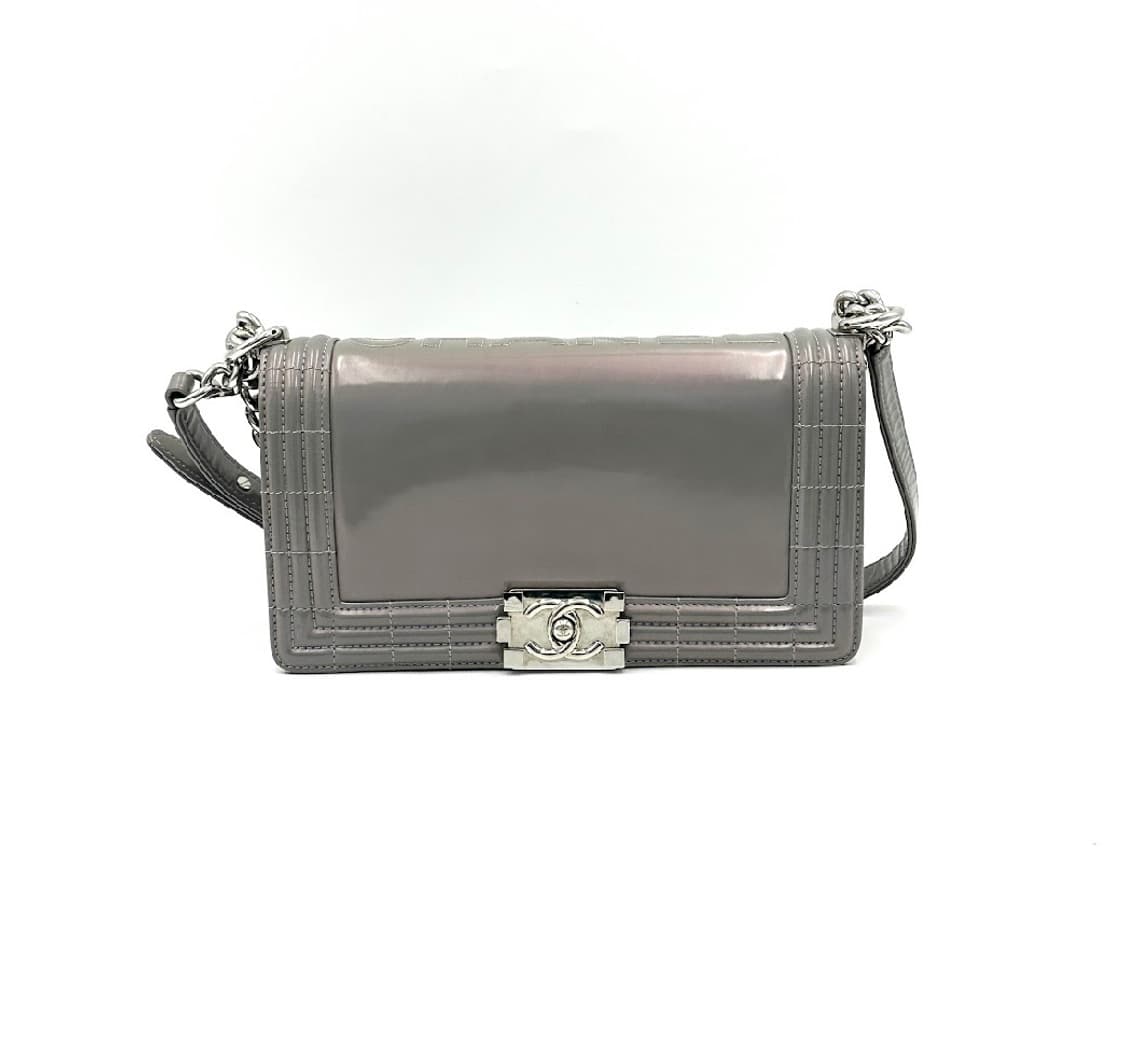 샤넬 보이백 은장 미듐 상품이미지1