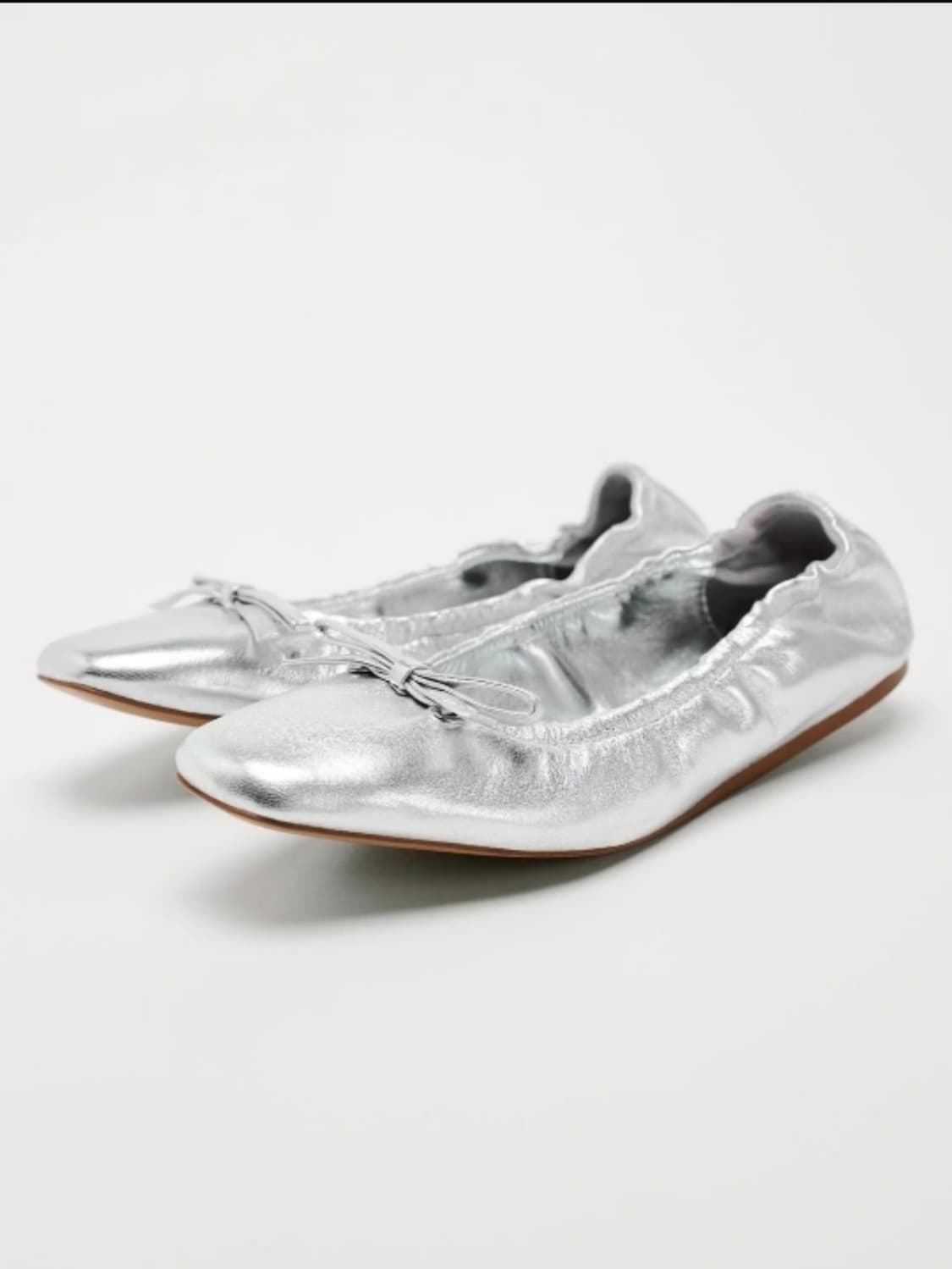 자라 양가죽 발레리나 플랫슈즈 상품이미지2