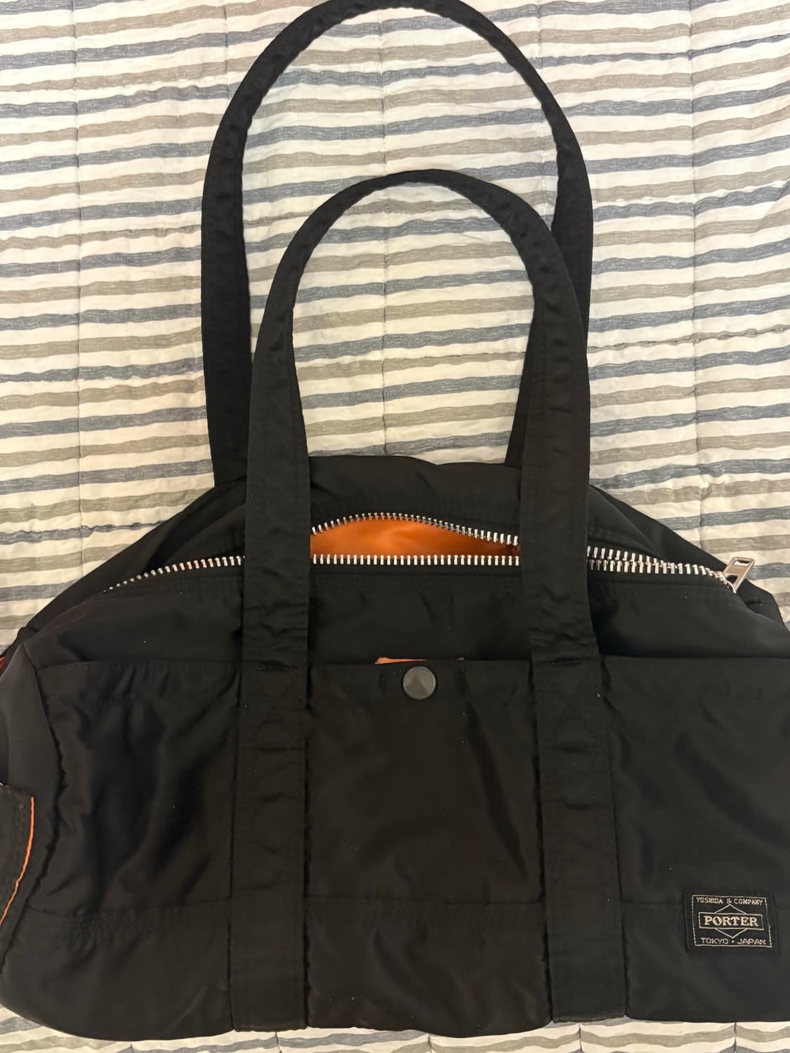 포터 더플백 L 블랙 상품이미지1