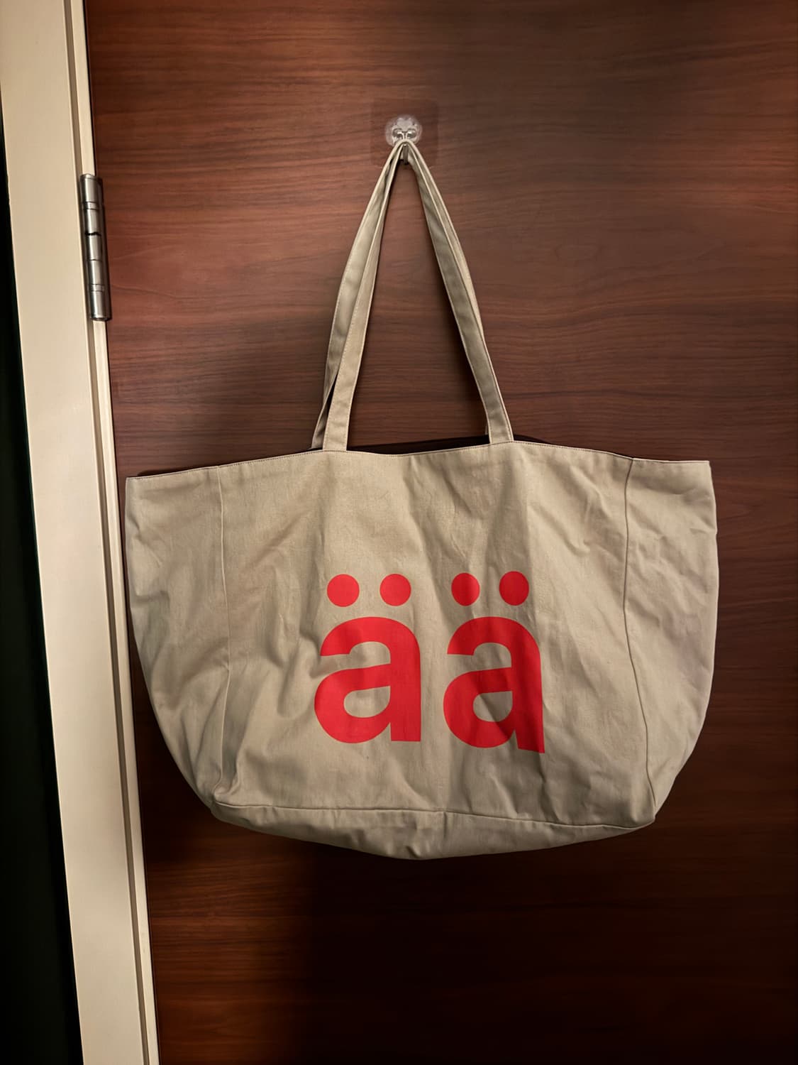 Artparment 토트백 샌드/버건디 상품이미지1