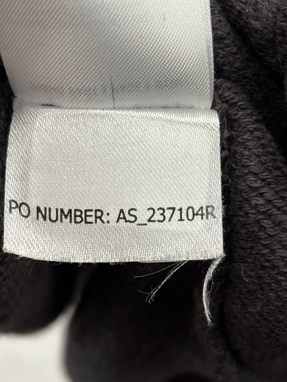 올세인츠 무지 후드티 그레이 XL  상품이미지7