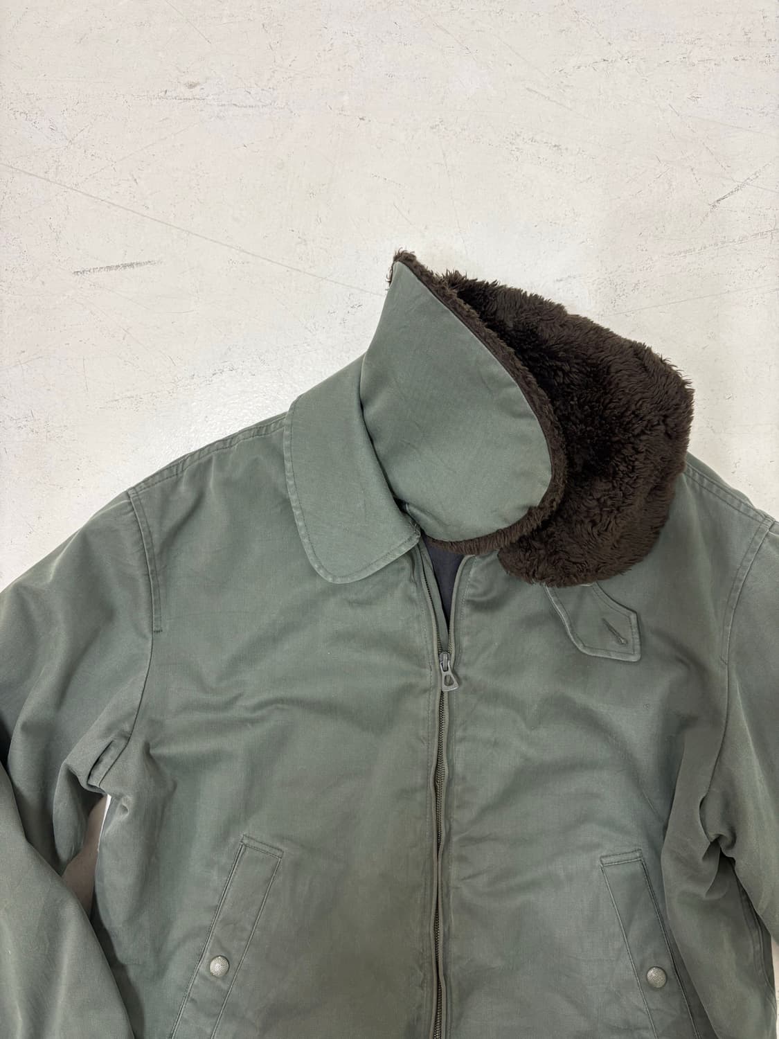 80's French Airforce Flight Jacket. HBT 상품이미지5