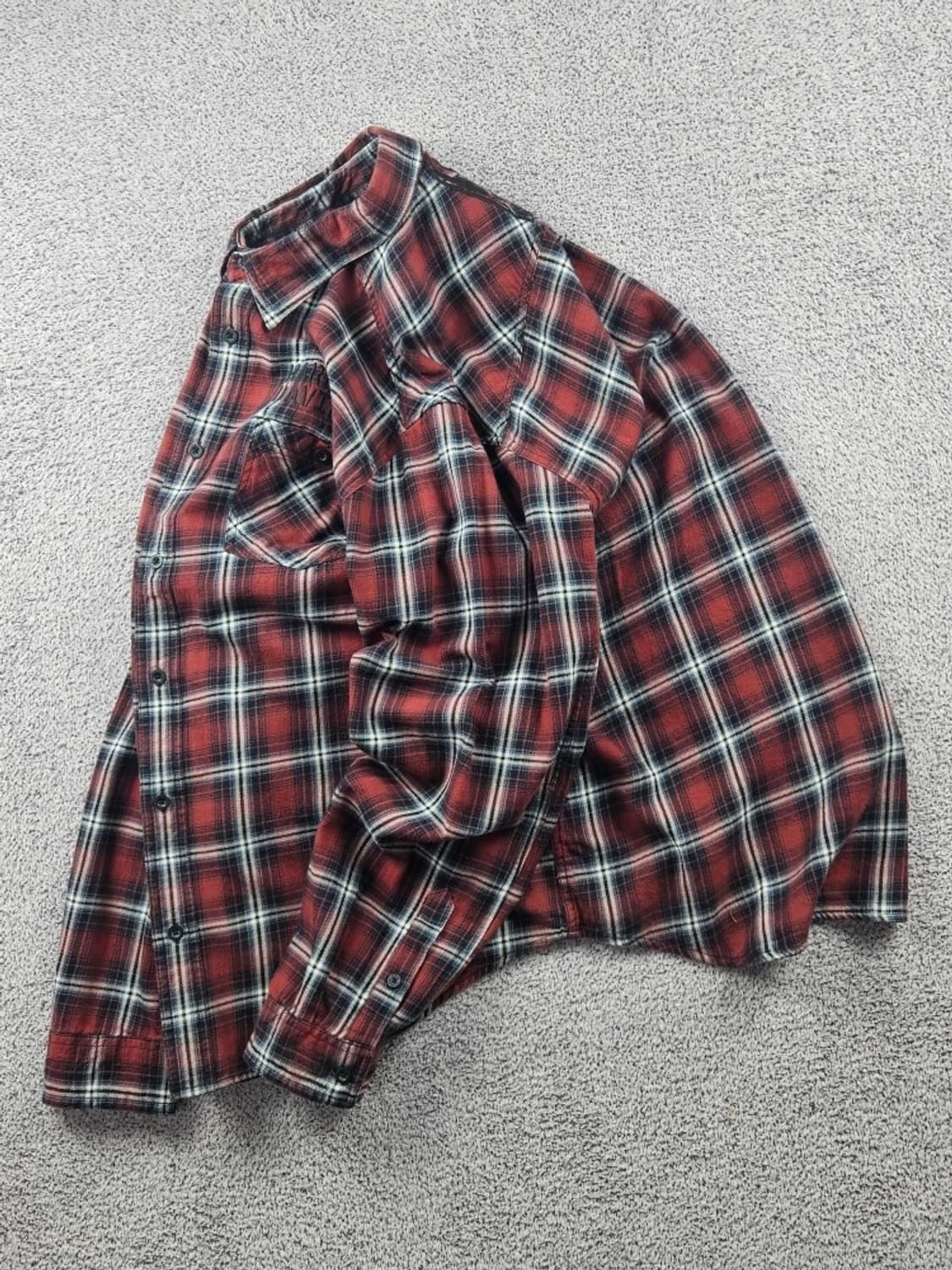 할리데이비슨 체크 패턴 플란넬 셔츠 ( 2XL ) / 10713 상품이미지3